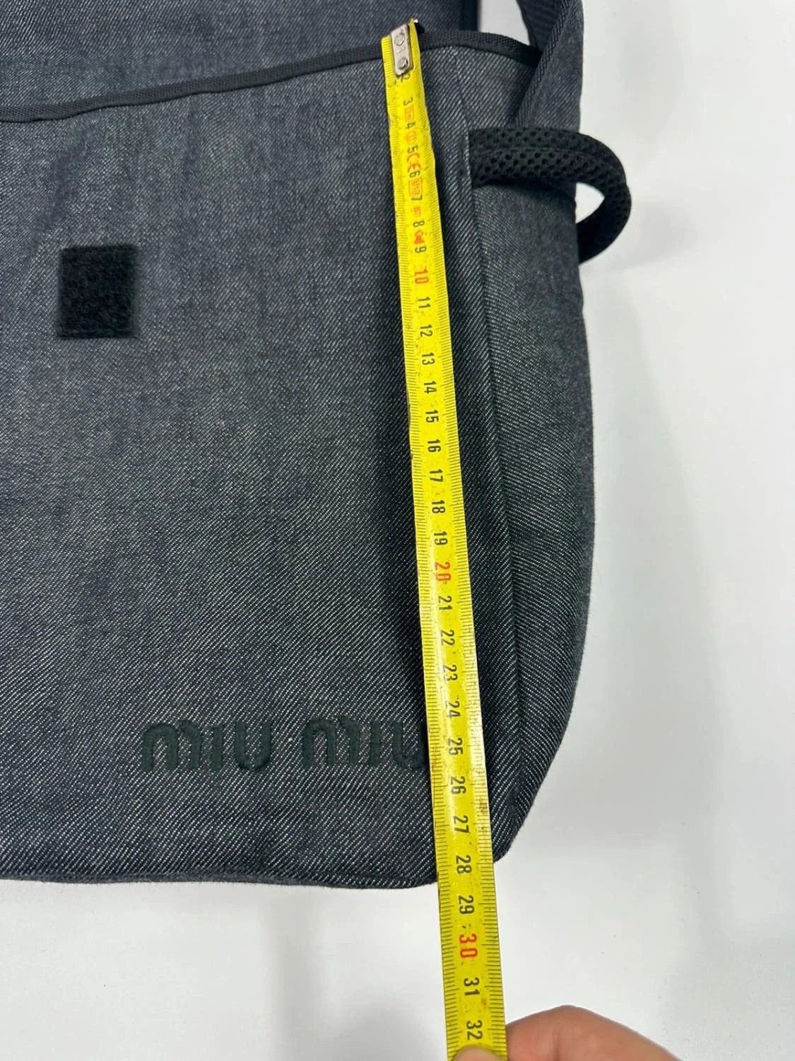 Miu Miu Miu Miu 90s Denim Sling Bag Size ONE SIZE - 15 Thumbnail