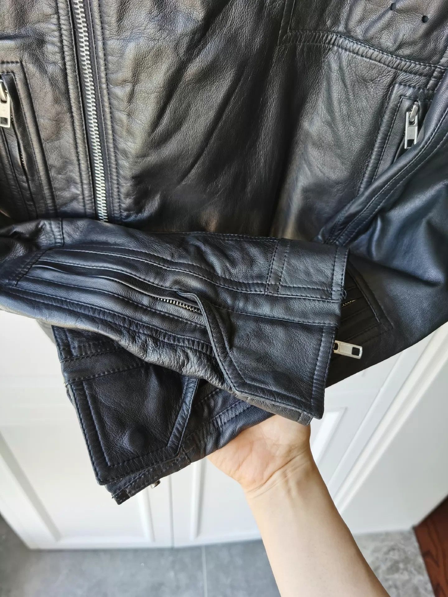 Rick Owens Rick Owens Lambskin Leather Jacket 50 (Worn 2-3x) Size US M / EU 48-50 / 2 - 6 Thumbnail