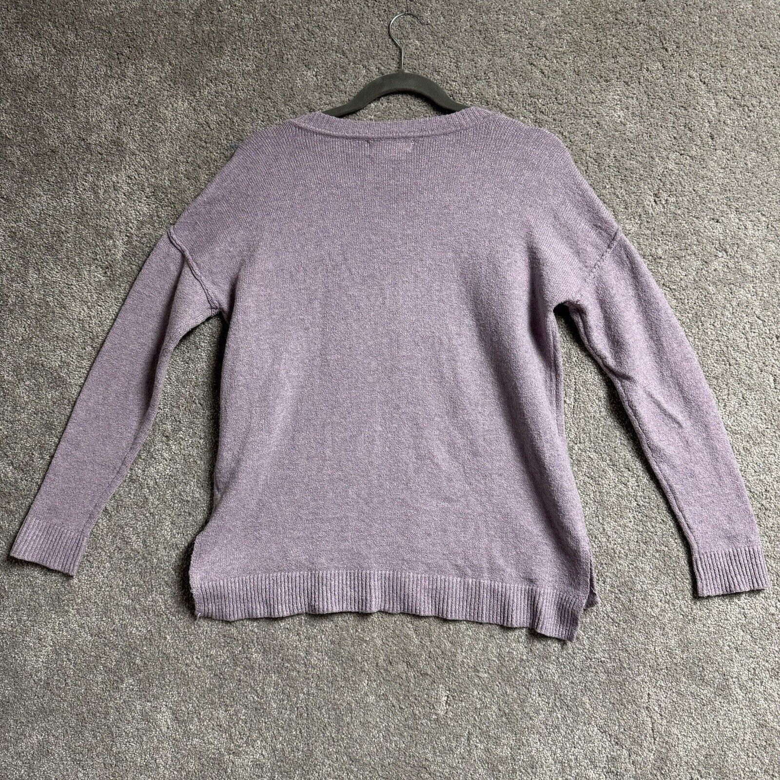 Other Pink Rose Sweater S Casual Soft Minimalist Cozy Hippie Size S / US 4 / IT 40 - 2 Thumbnail