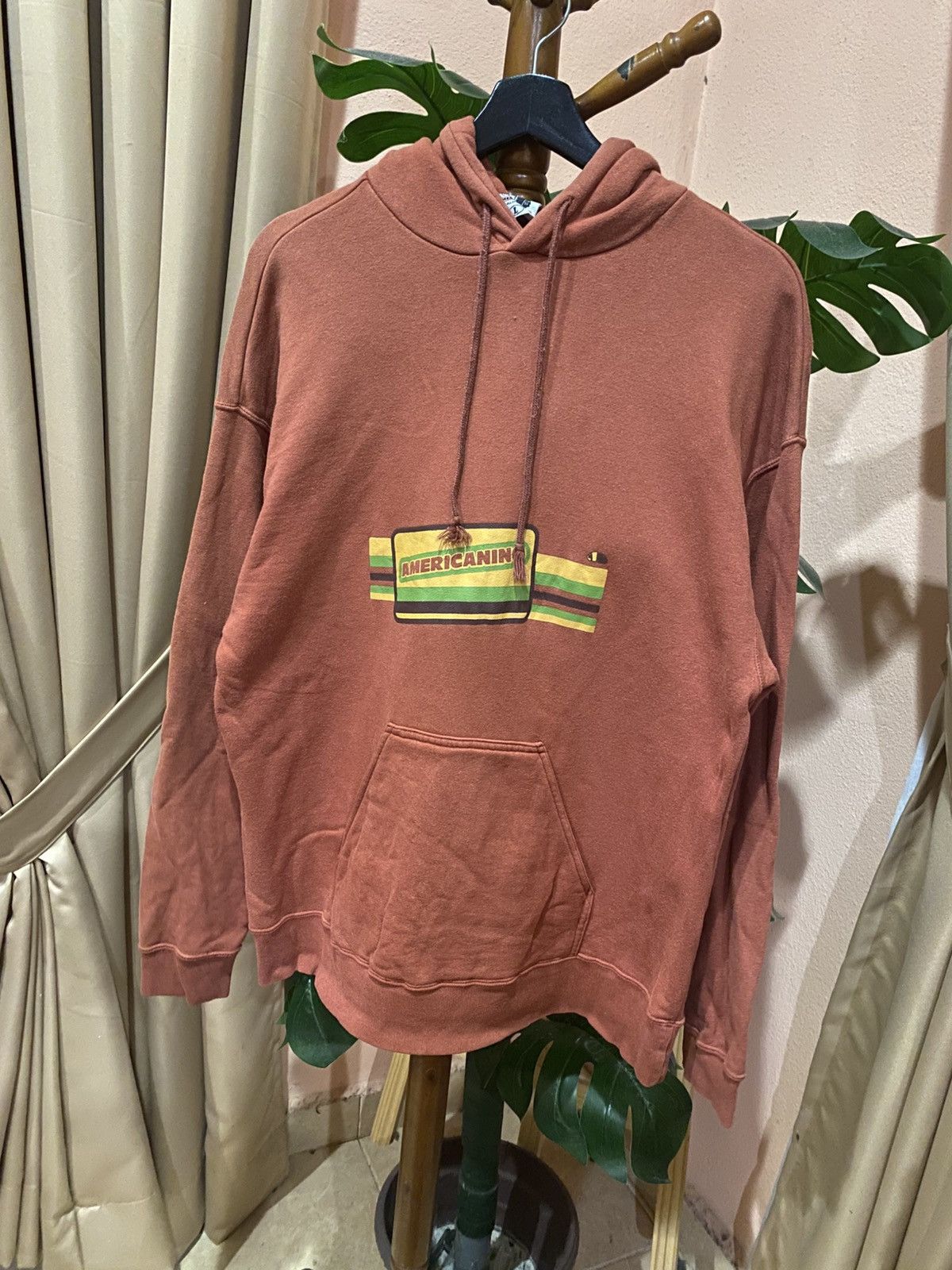 Vintage Americannino Vintage Rust Brown Hoodie Classic Skateboarder Size US L / EU 52-54 / 3 - 2 Thumbnail