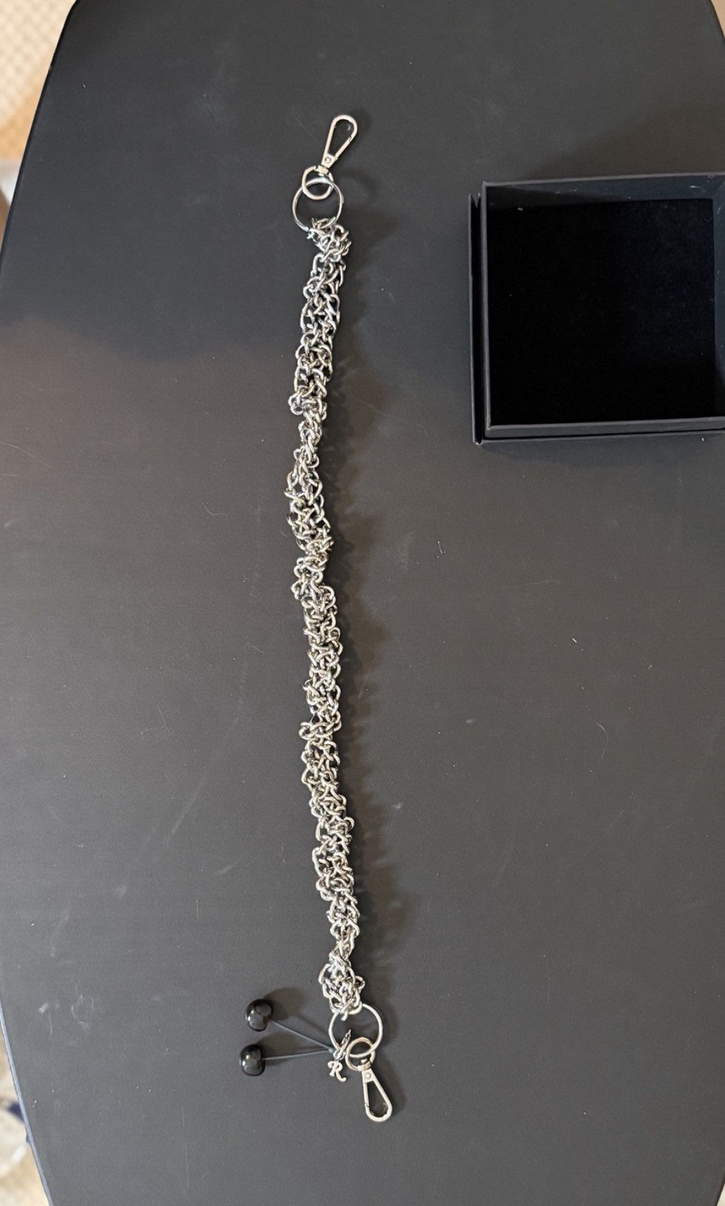 Raf Simons Raf Simons Cherry Wallet Chain Silver Size ONE SIZE - 3 Thumbnail