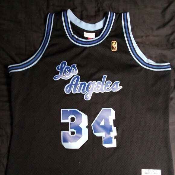 Mitchell & Ness DS Mitchell Ness Los Angeles Lakers Shaquille O'Neal Jersey Size US XXL / EU 58 / 5 - 2 Thumbnail
