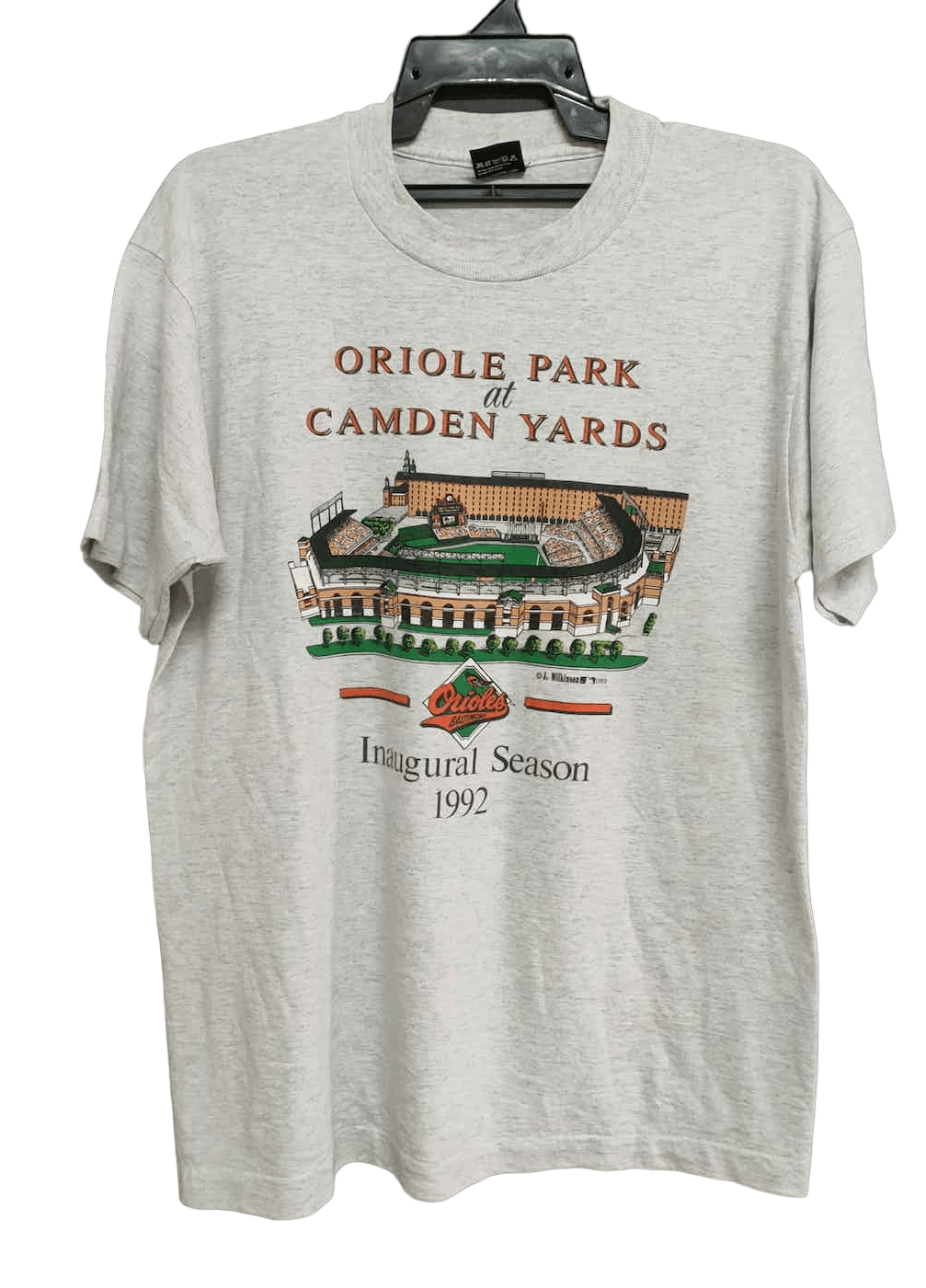 Oriole Park at Camden Yards 1992 Inaugural Season T-Shirt - 2XL