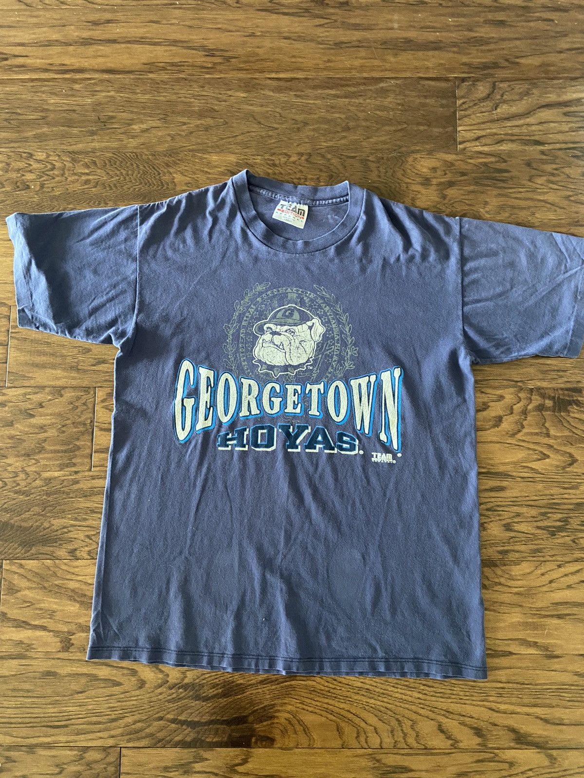 Vintage Vintage Gerogetown Graphic Tee Size US L / EU 52-54 / 3 - 1 Thumbnail