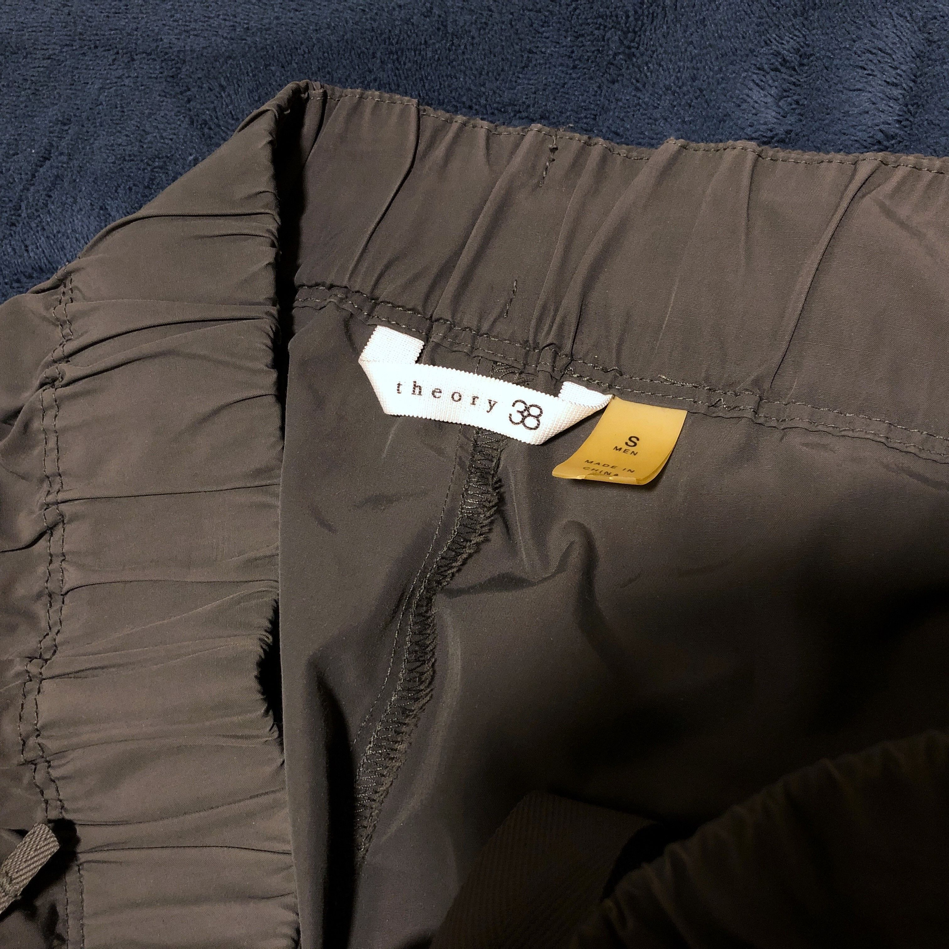Theory Theory 38 'Sport' Mens Grey Cropped Joggers/Pants/Trackpants Size US 30 / EU 46 - 5 Thumbnail
