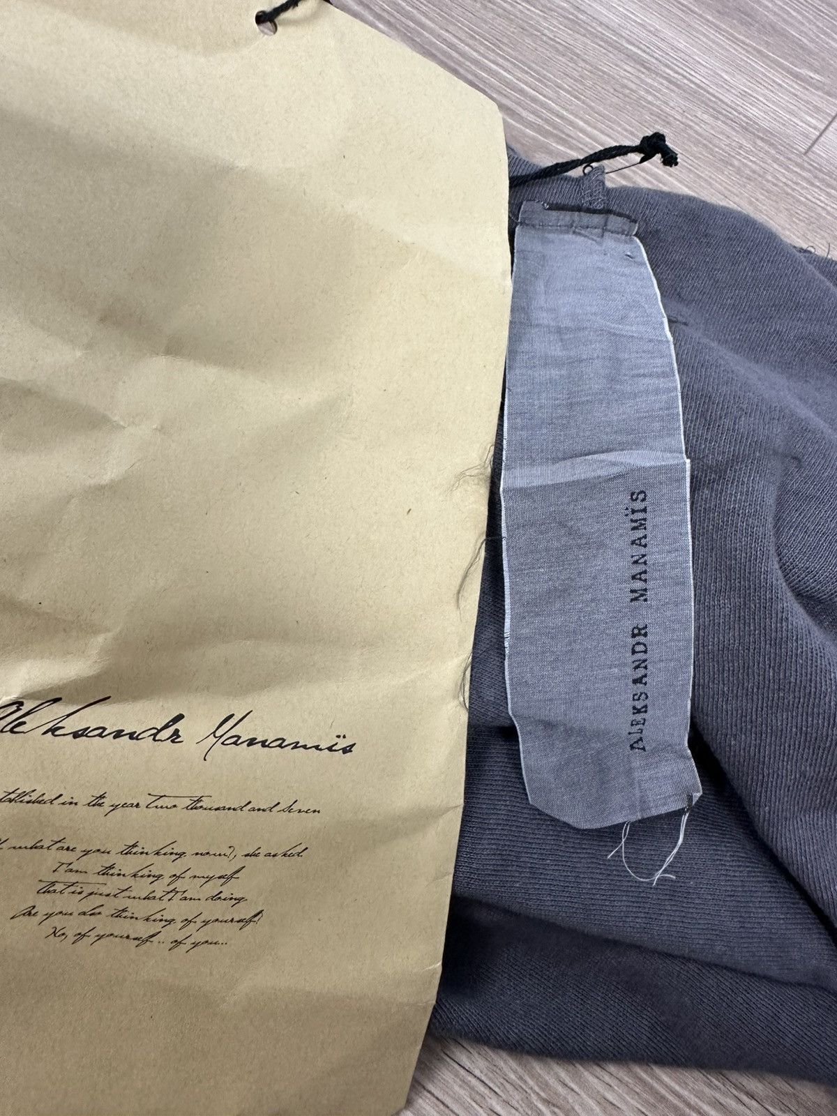 Aleksandr Manamis Aleksandr Manamis black Cotton Linen Sweater Asymmetric Size M / US 6-8 / IT 42-44 - 6 Thumbnail
