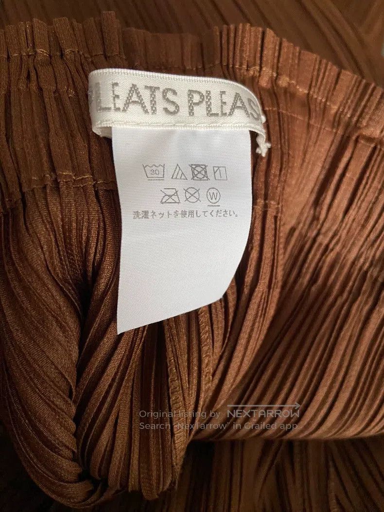 Issey Miyake Issey Miyake Brown Trousers Size 25" / US 0 / IT 36 - 6 Thumbnail