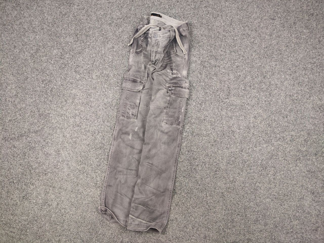 Alpha Industries Alpha Industries Straight Fabric Faded Gray Cargo Pants Size US 32 / EU 48 - 3 Thumbnail