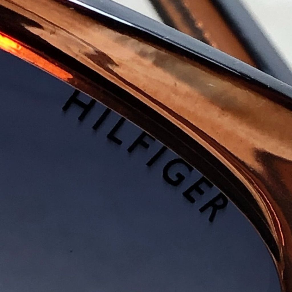 Tommy Hilfiger Tommy Hilfiger Oversized Brown Sunglasses Size ONE SIZE - 6 Thumbnail