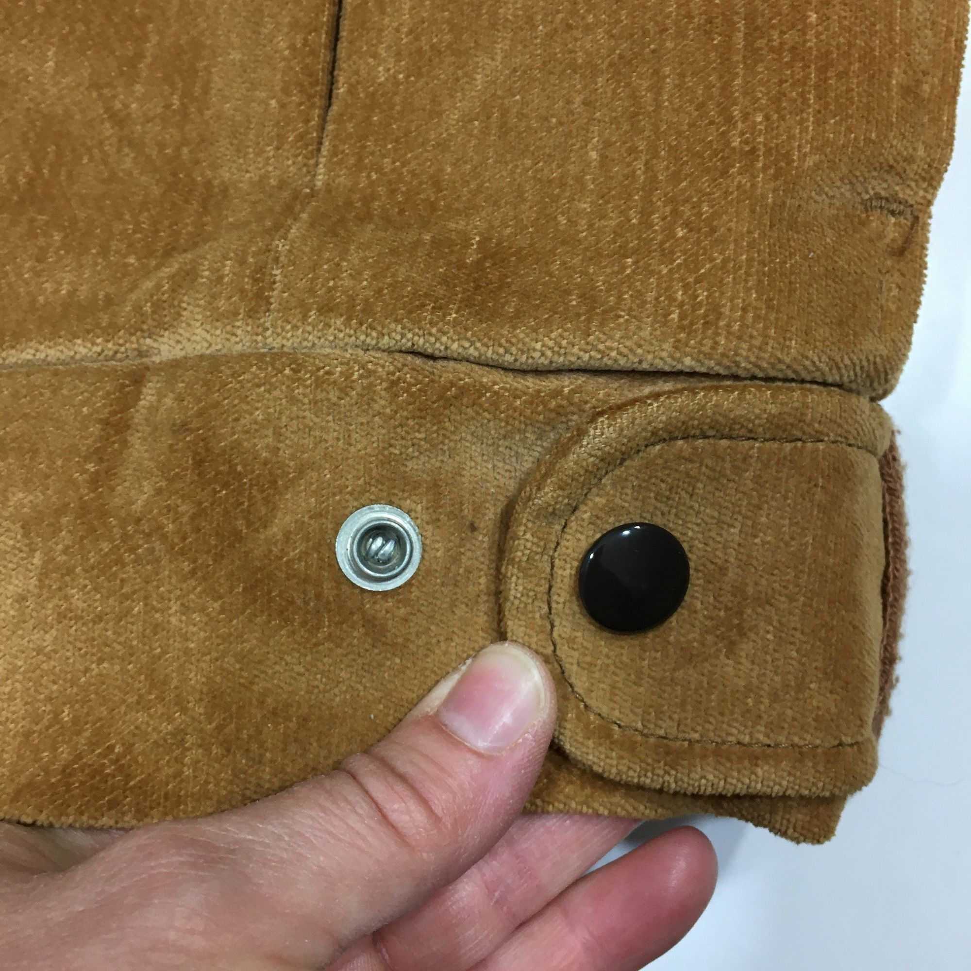 Other Vtg Cal Craft California Brown Velour VELVET Biker Jacket Size US S / EU 44-46 / 1 - 7 Thumbnail