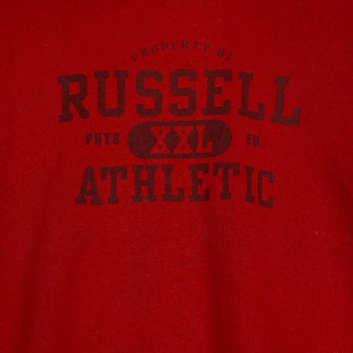 Russell Athletic × Vintage Vintage Russell Graphic Crewneck Sweatshirt Red Pullover Size US XXL / EU 58 / 5 - 4 Thumbnail