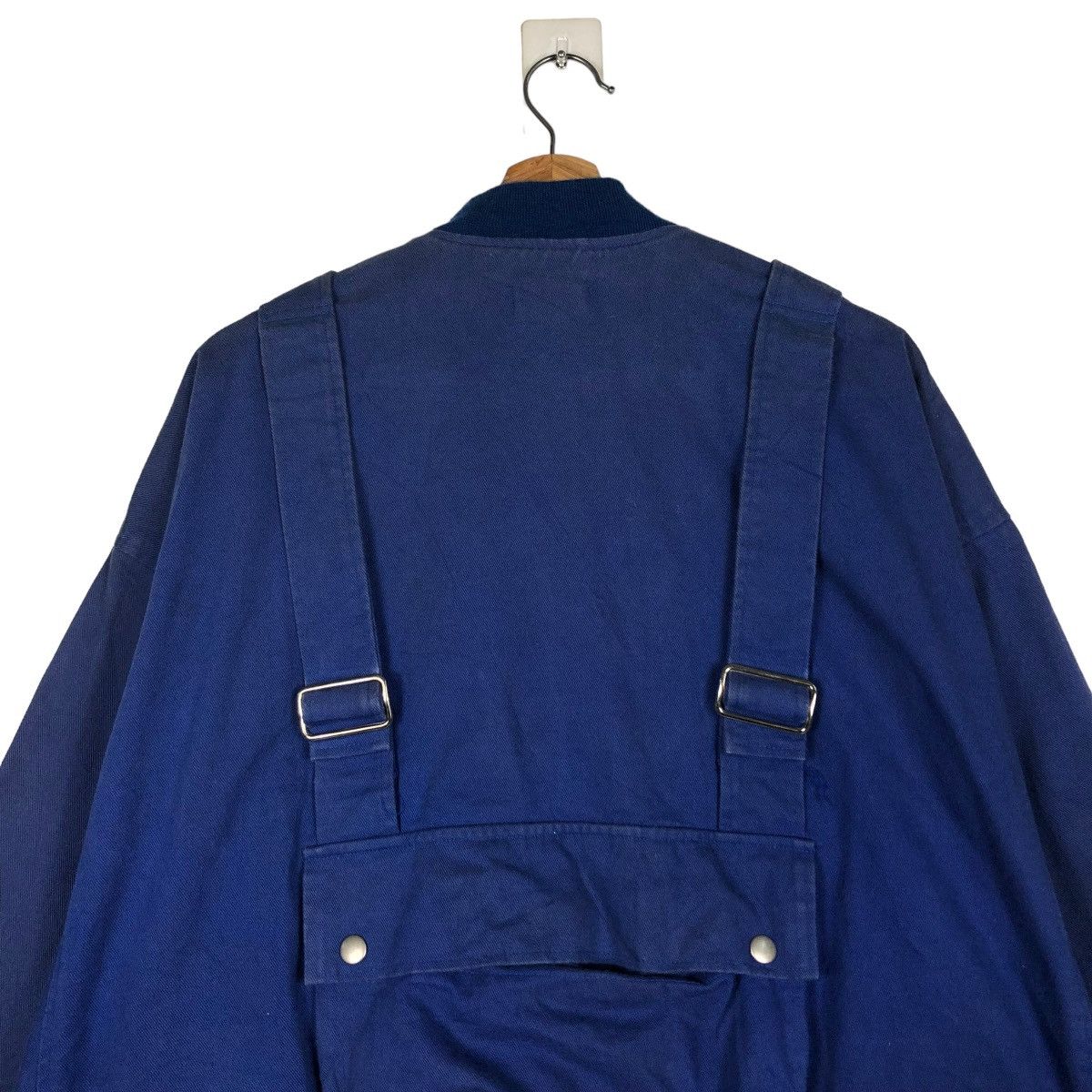 Japanese Brand 🔥VINTAGE PARACHUTE BONDAGE BIKER BOMBER JACKET SUNNY HOUSE Size US M / EU 48-50 / 2 - 11 Thumbnail