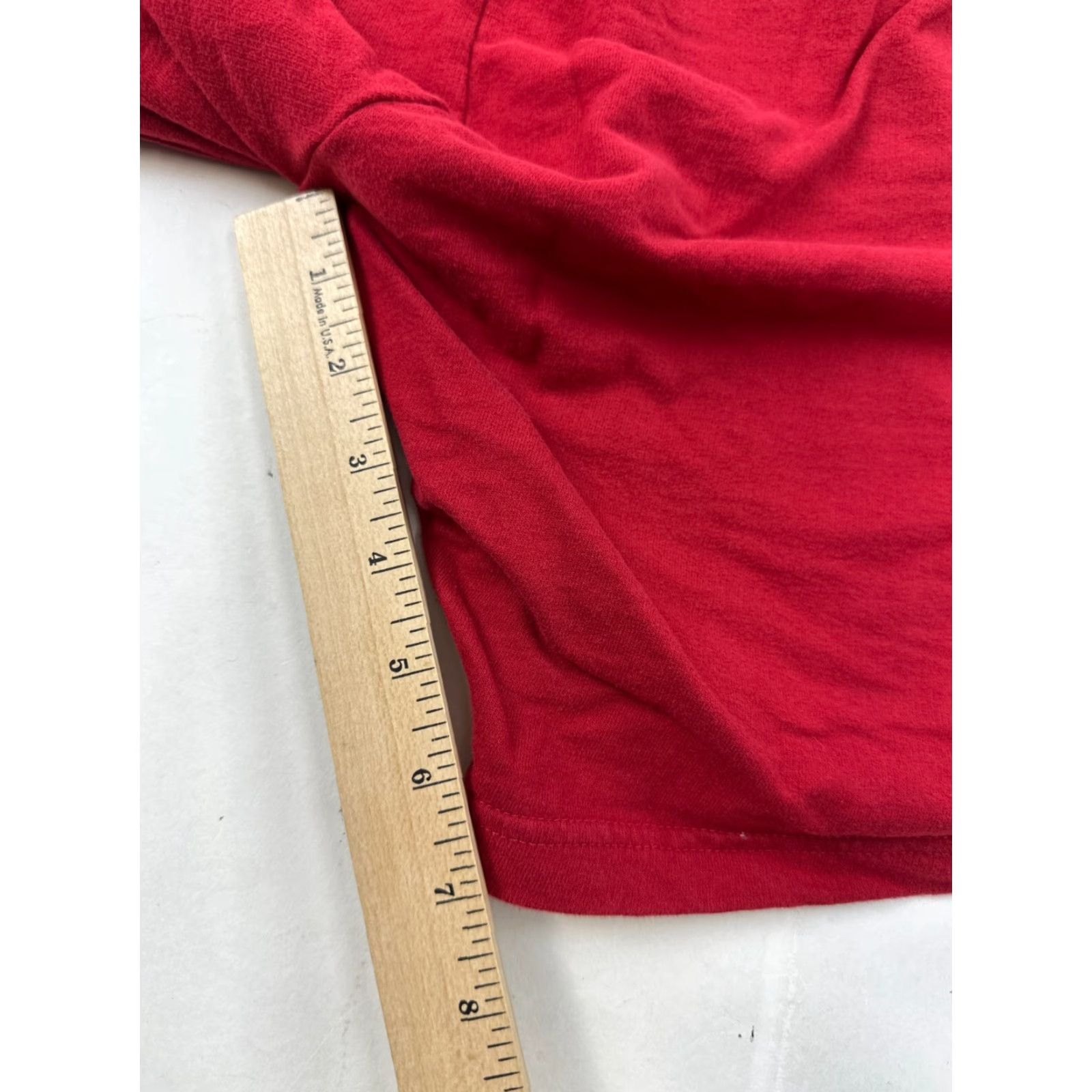 Vintage Guts N Glory Shorts Mens Small Red Sweat 7" Inseam Elastic Waist Casual Athletic Fit Size US 29 - 5 Thumbnail