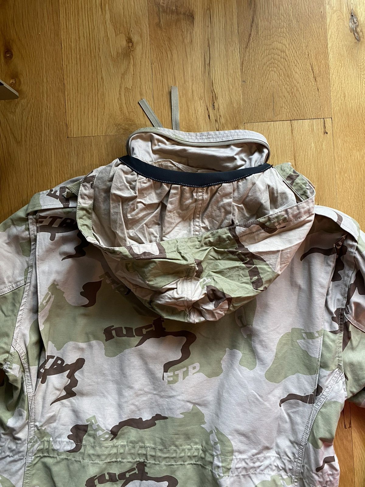 Fuck The Population FTP x FUCT Desert Camo Field Jacket (XL) Rare Archive Size US XL / EU 56 / 4 - 13 Thumbnail
