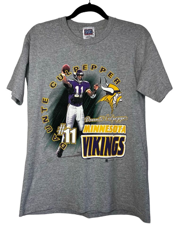 Vintage Vintage 2001 Daunte Culpepper #11 Minnesota Vikings T-Shirt Size US M / EU 48-50 / 2 - 1 Thumbnail