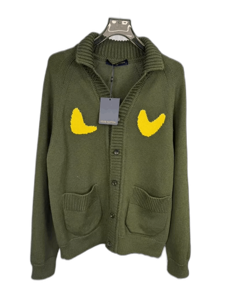 Louis Vuitton Louis Vuitton LV x Nigo Knitted Cardigan-yf Size US XL / EU 56 / 4 - 1 Thumbnail