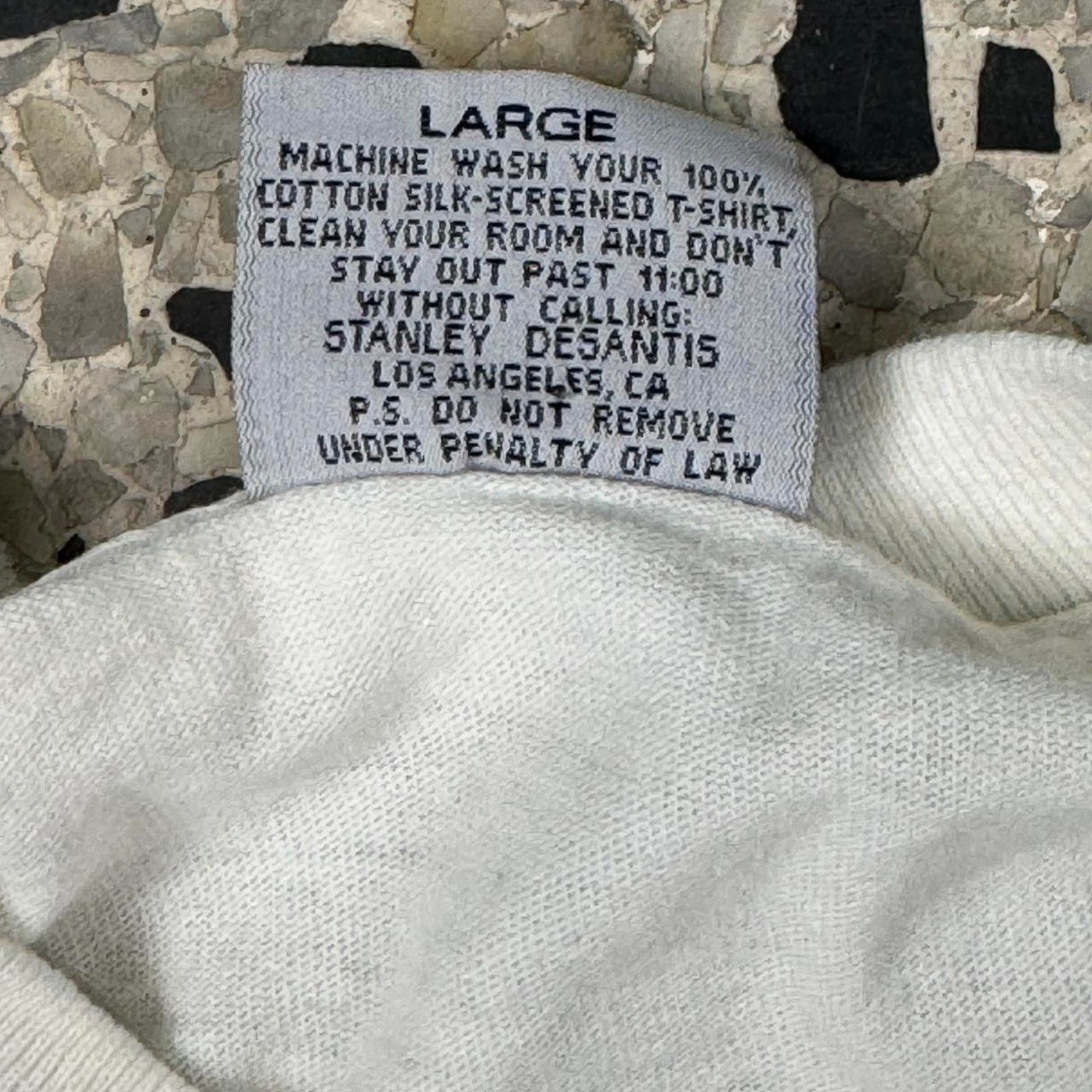 Vintage VINTAGE 90S SINGLE STITCH STANLEY DESANTIS BRADY GIRLS TEE: Size US L / EU 52-54 / 3 - 6 Thumbnail