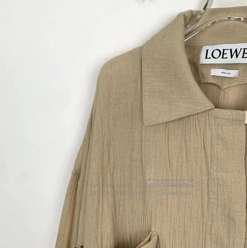 Loewe Loewe Brown Cotton Women's Cardigan . Size XXS / US 00 / IT 34 - 3 Thumbnail