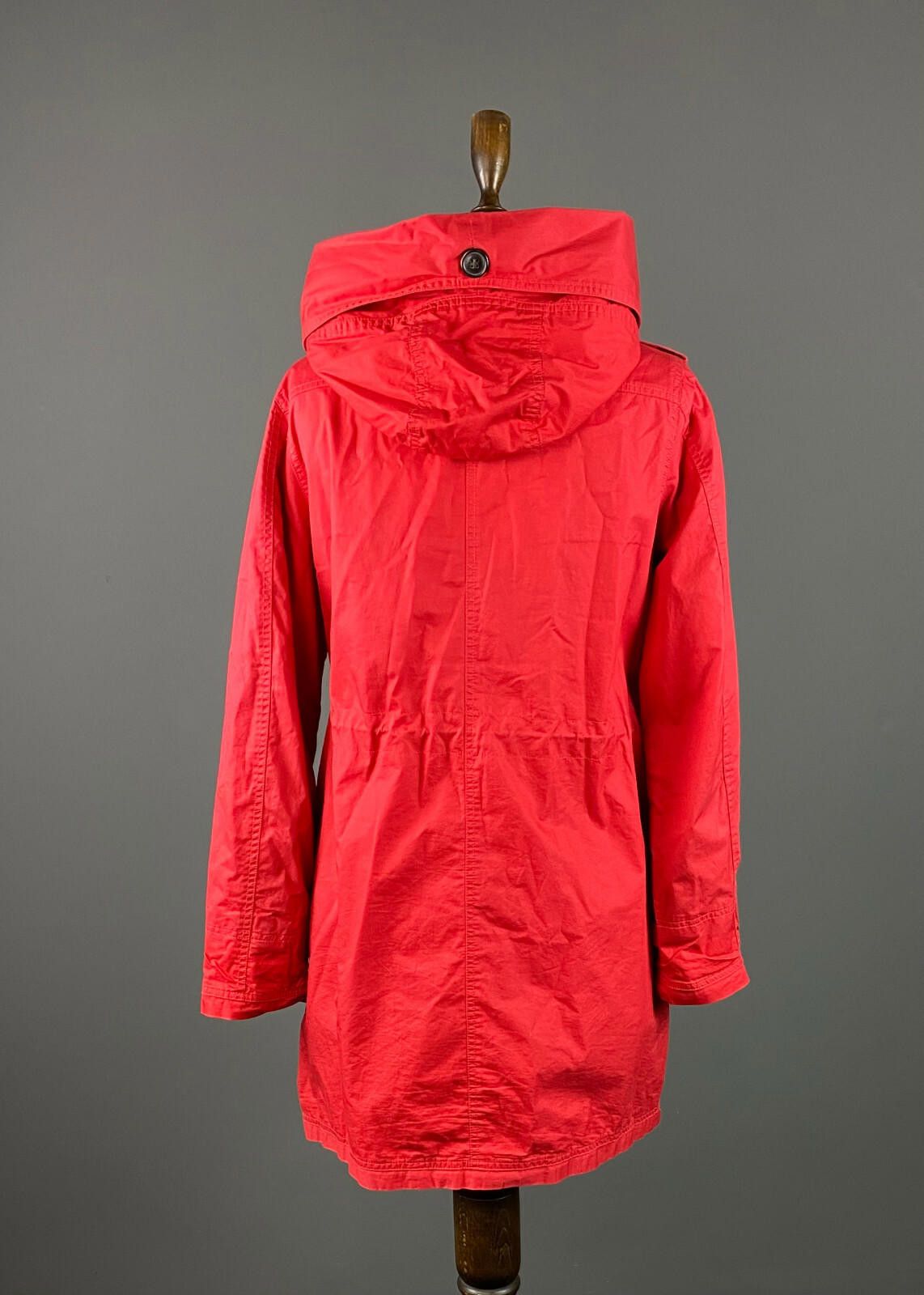 Woolrich Woolen Mills Woolrich Red Button Down Hooded Parka Coat Jacket Size M Size M / US 6-8 / IT 42-44 - 6 Thumbnail