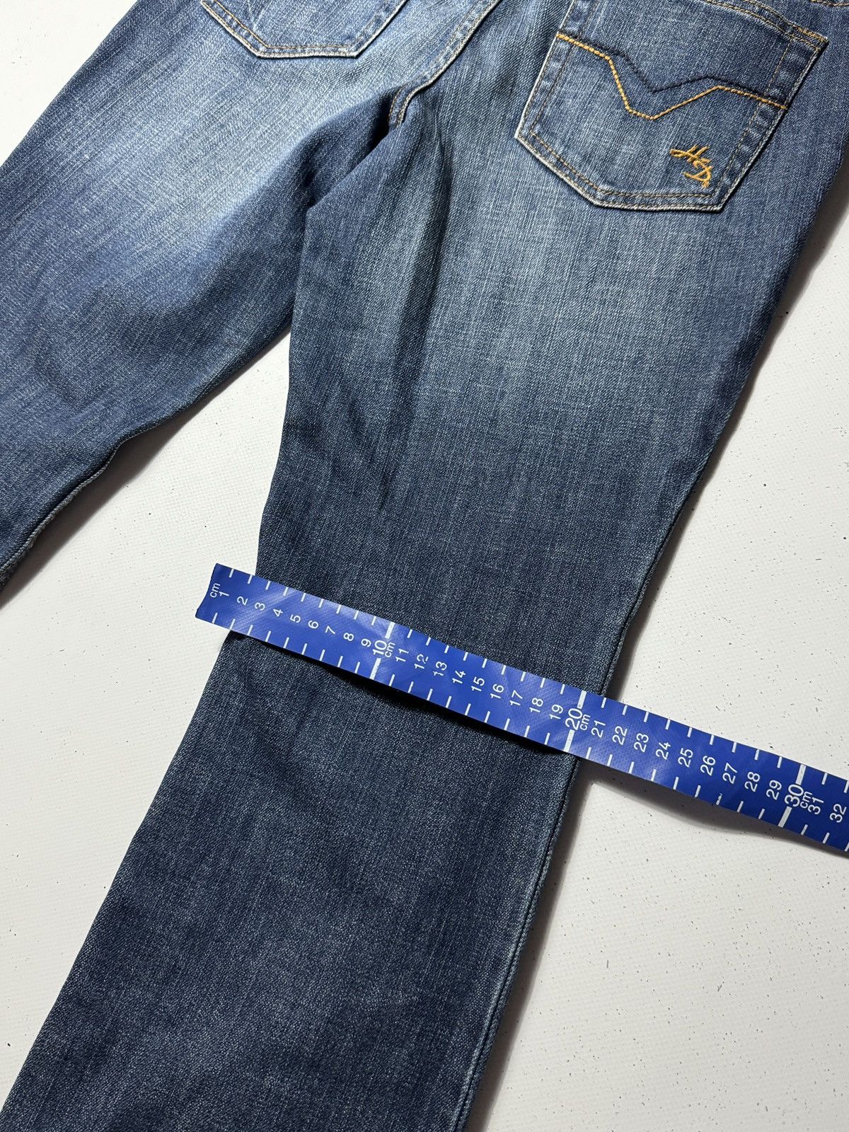Harley Davidson Harley-Davidson Women’s Bootcut Jeans – Vintage Biker Size US 34 / EU 50 - 10 Thumbnail