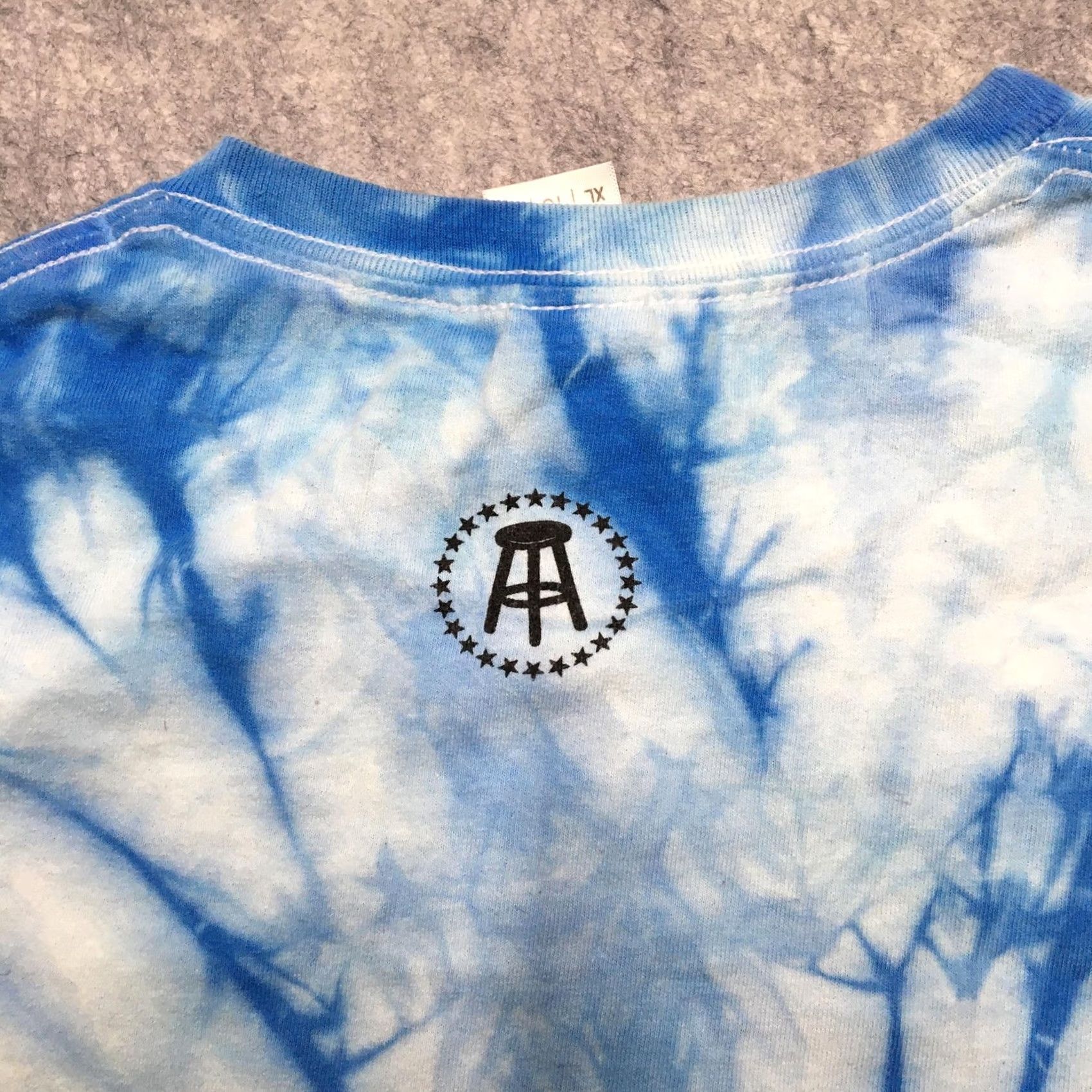 Vintage Barstool Sports Champions Tour Shirt Mens XL Blue Tie Dye Hockey Graphic Tee Size US XL / EU 56 / 4 - 6 Thumbnail