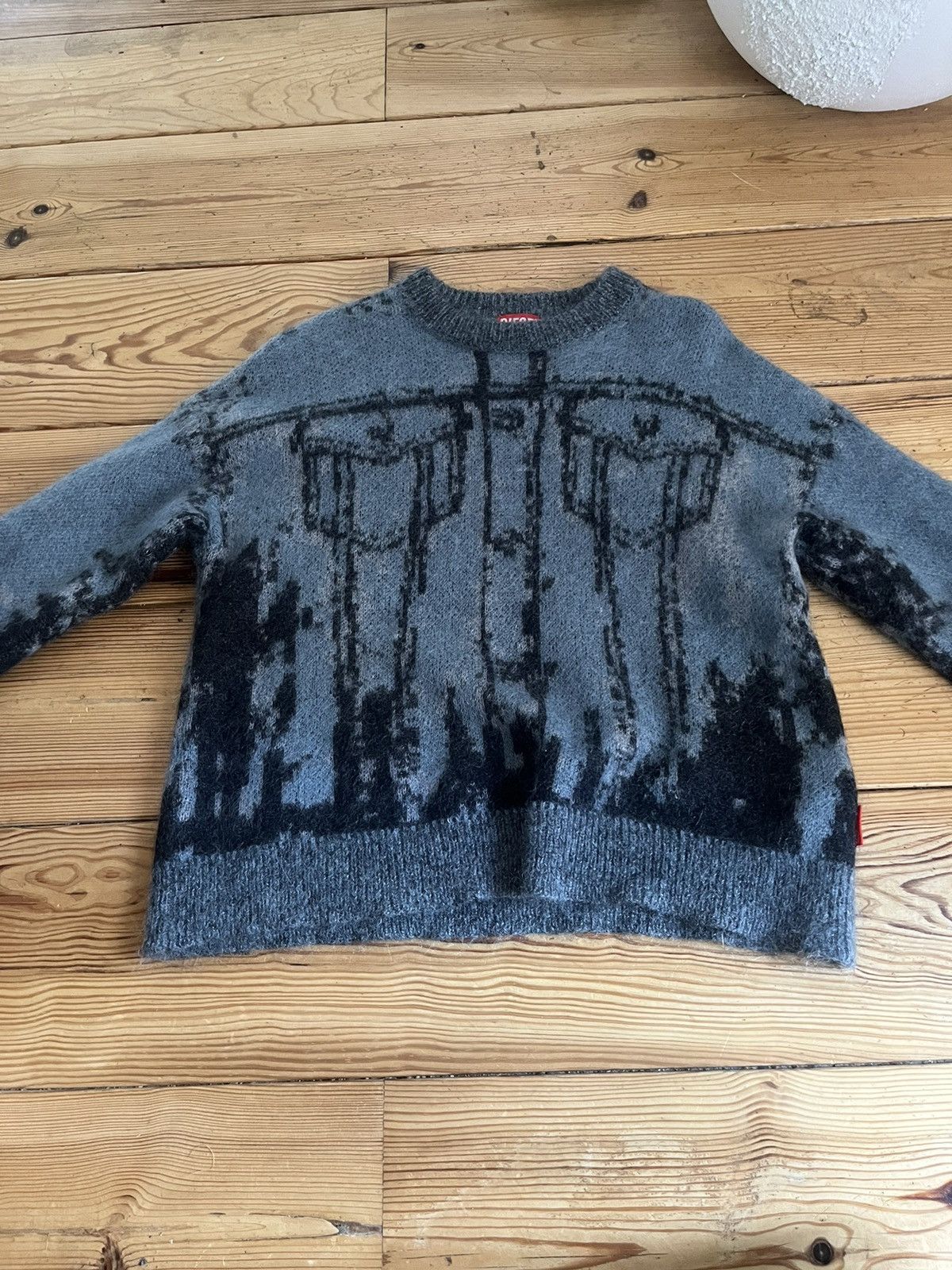 Diesel Diesel Trompe L’Oeil Mohair sweater (K-Patmos) Size US S / EU 44-46 / 1 - 5 Thumbnail