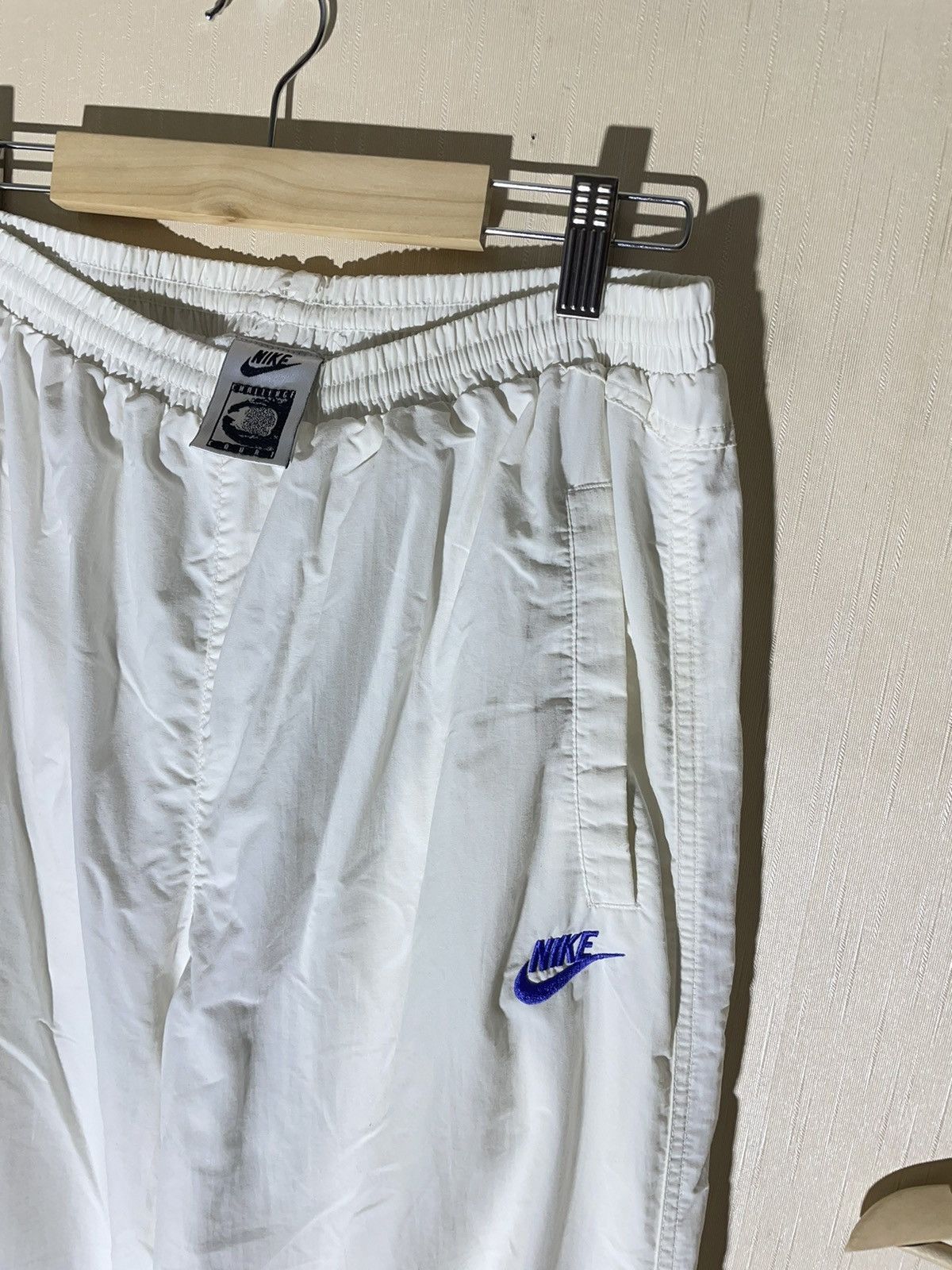 Nike × Vintage Nike Challenge court vintage nylone sweatpants 90s Size US 34 / EU 50 - 3 Thumbnail
