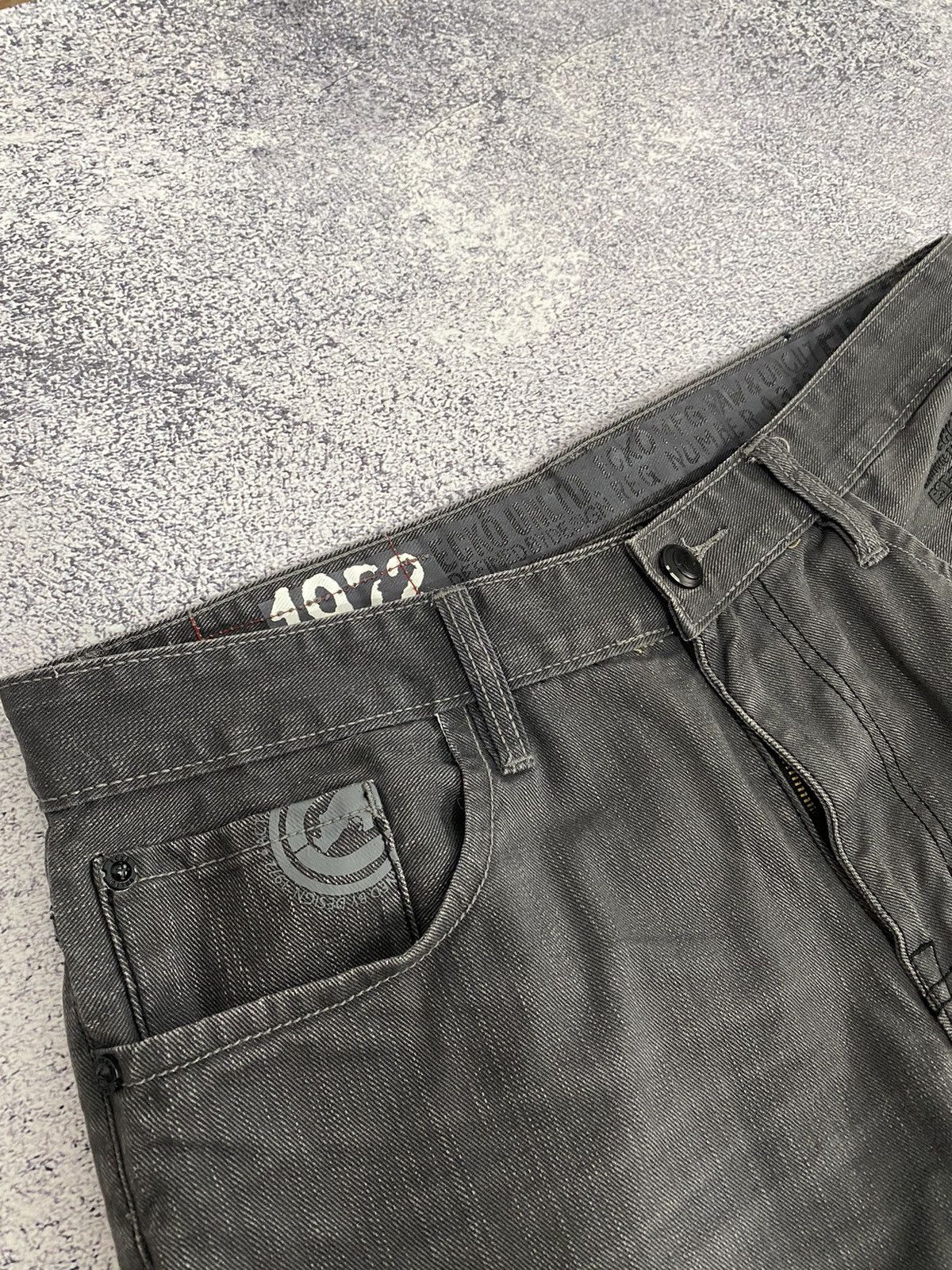 Ecko Unltd. Y2K Vintage Ecko Unltd. Denim Baggy Pants Small Logo Size US 38 / EU 54 - 12 Thumbnail