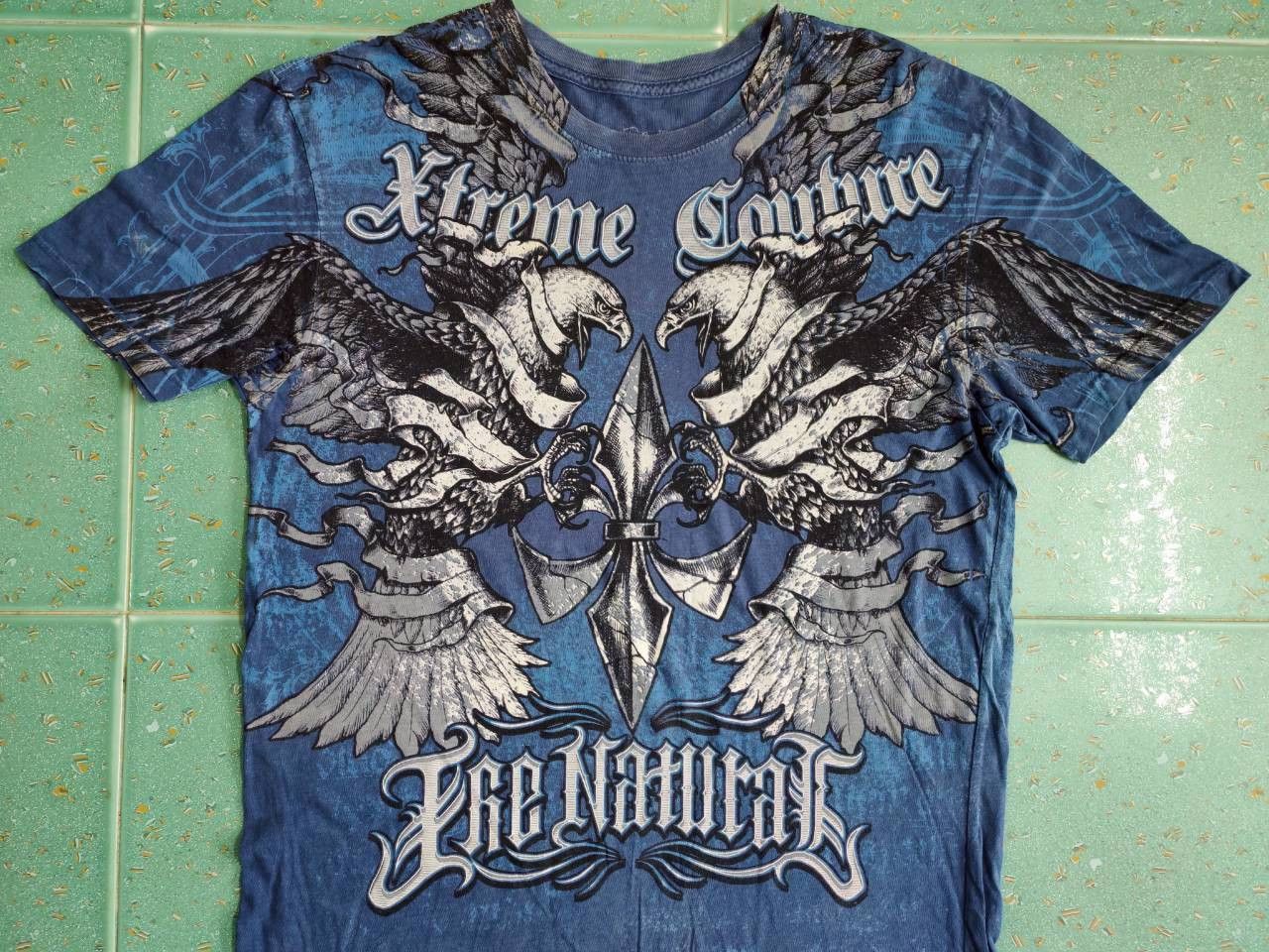 Other Xtreme Couture 00's USA Vintage T Shirt 20.5/31 Overprint Size US M / EU 48-50 / 2 - 3 Thumbnail