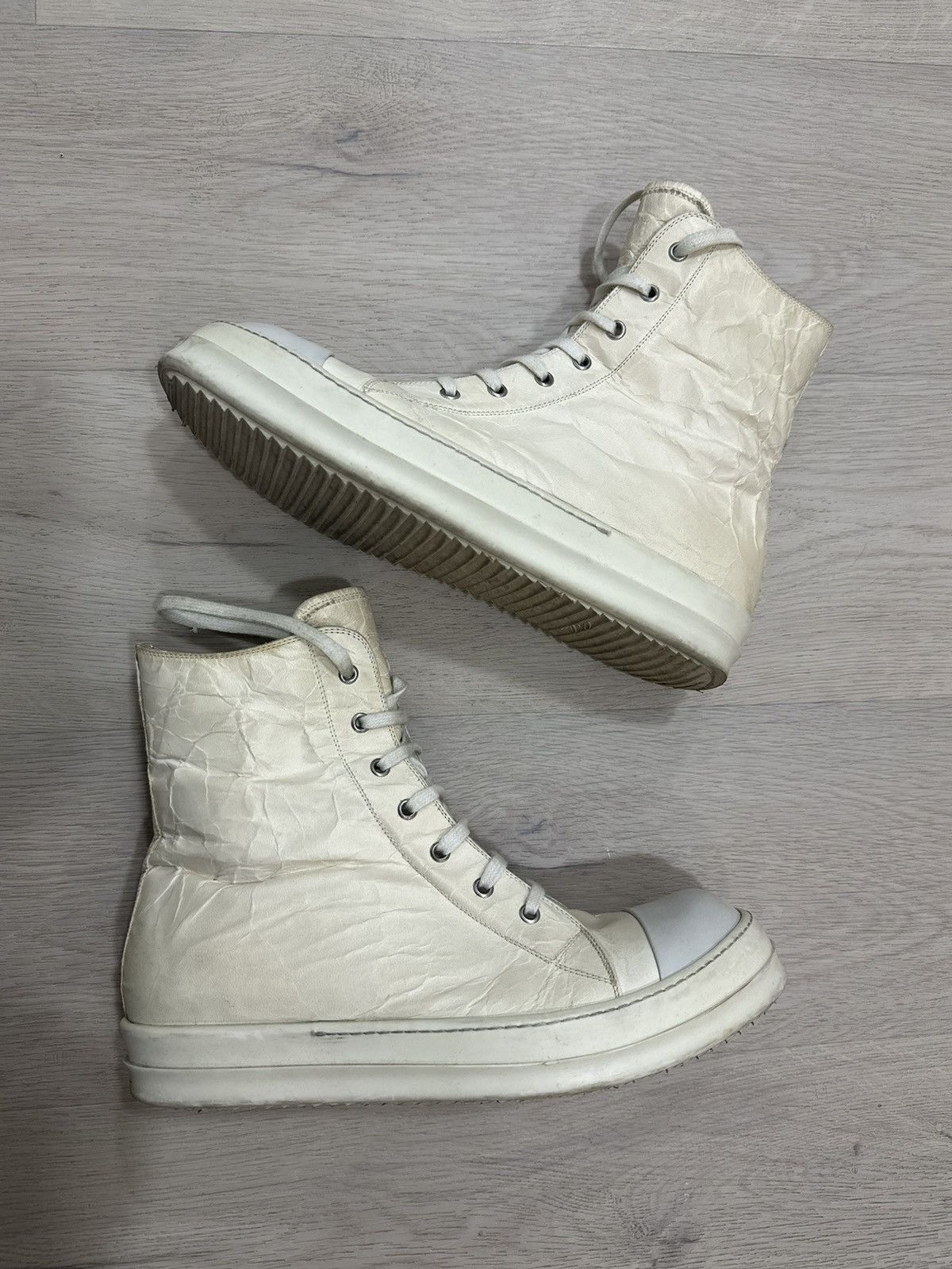 Rick Owens 2014 spring mainline ramones Size US 10.5 / EU 43-44 - 2 Thumbnail