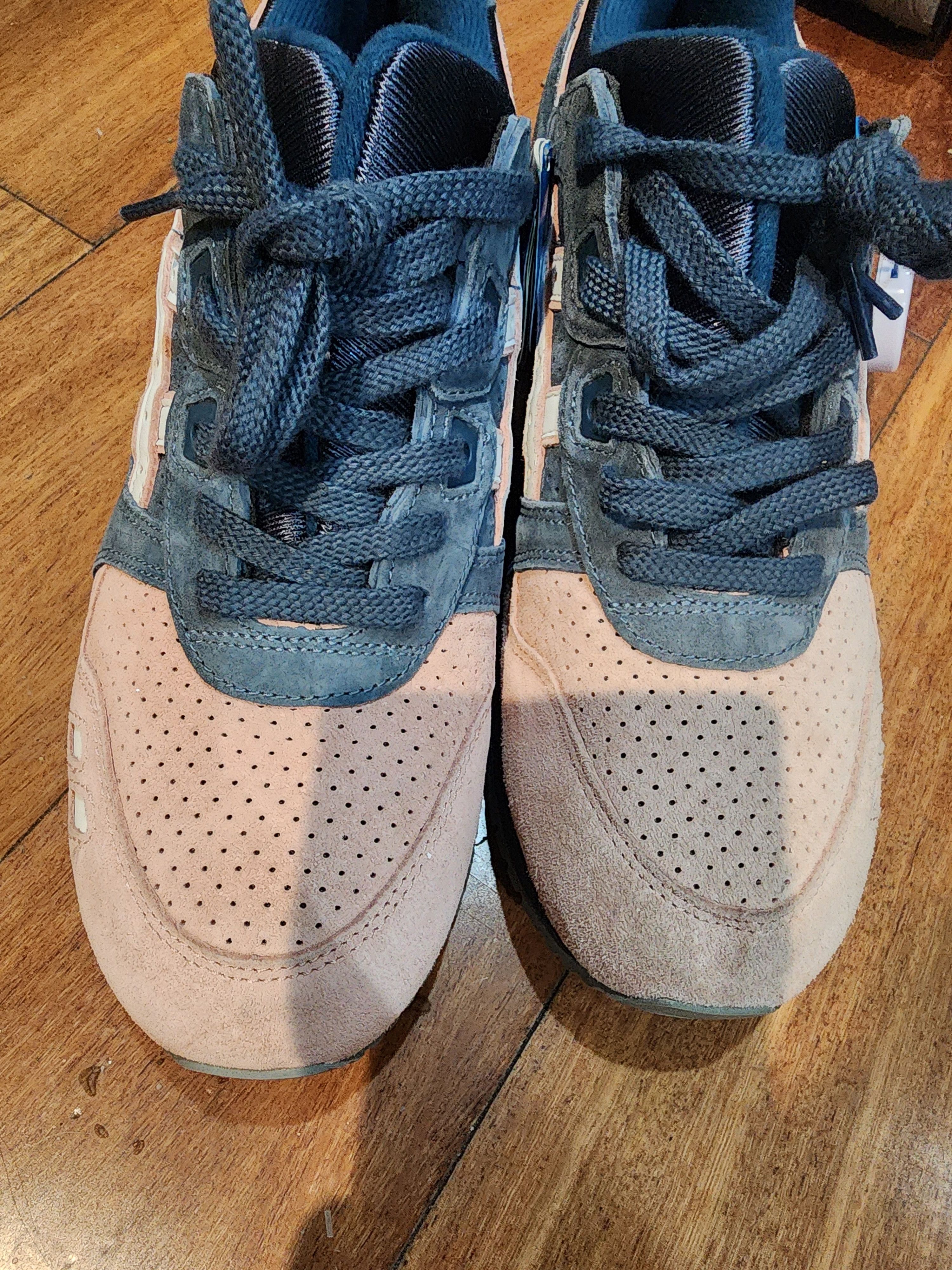 Asics × Ronnie Fieg Asics gel lyte iii 3 salmon toe 2.0 size 8 no box display Size US 8 / EU 41 - 2 Thumbnail