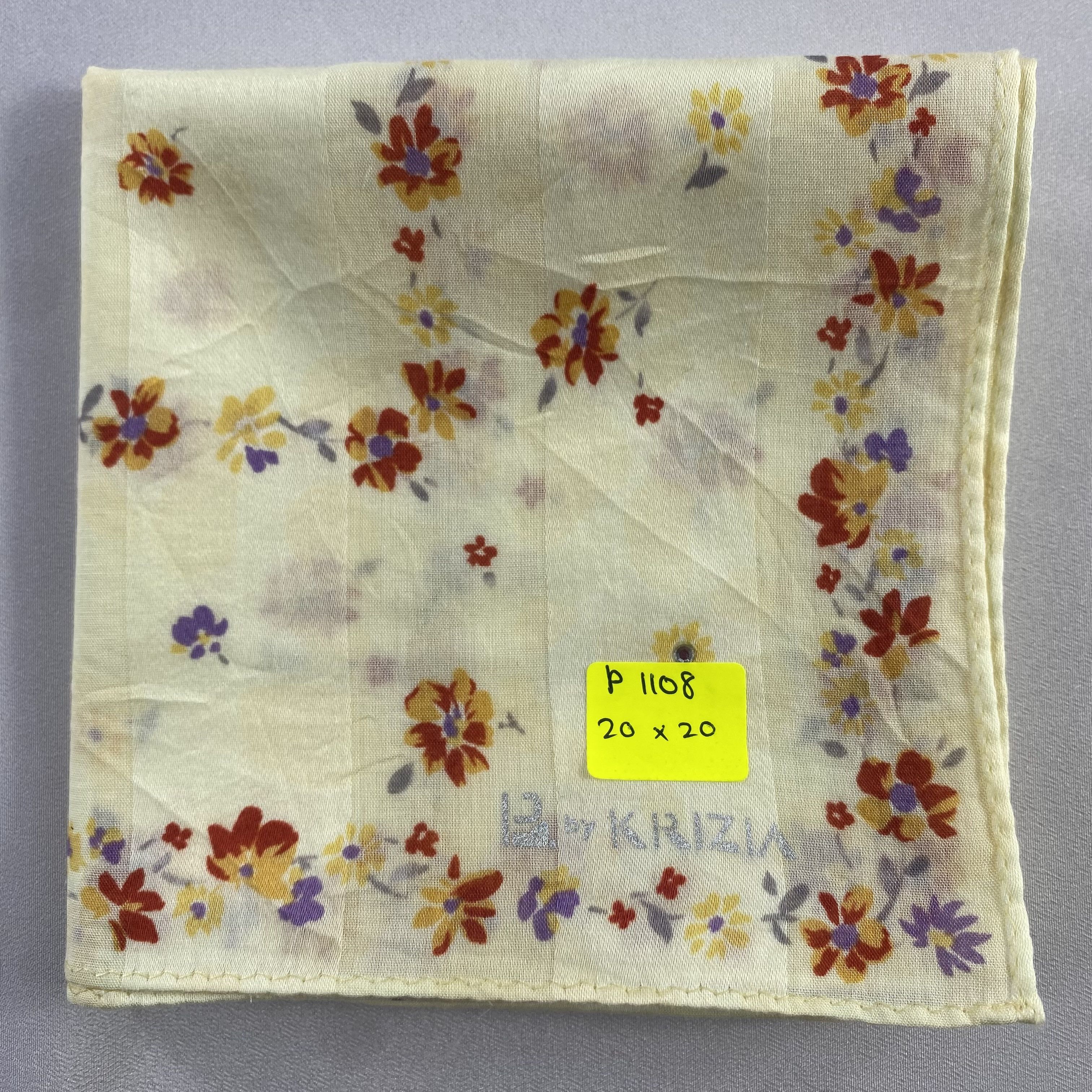 Krizia Uomo × Vintage Krizia Uomo Bandana/ Handkerchief / Neckerchief-P1108 Size ONE SIZE - 5 Thumbnail