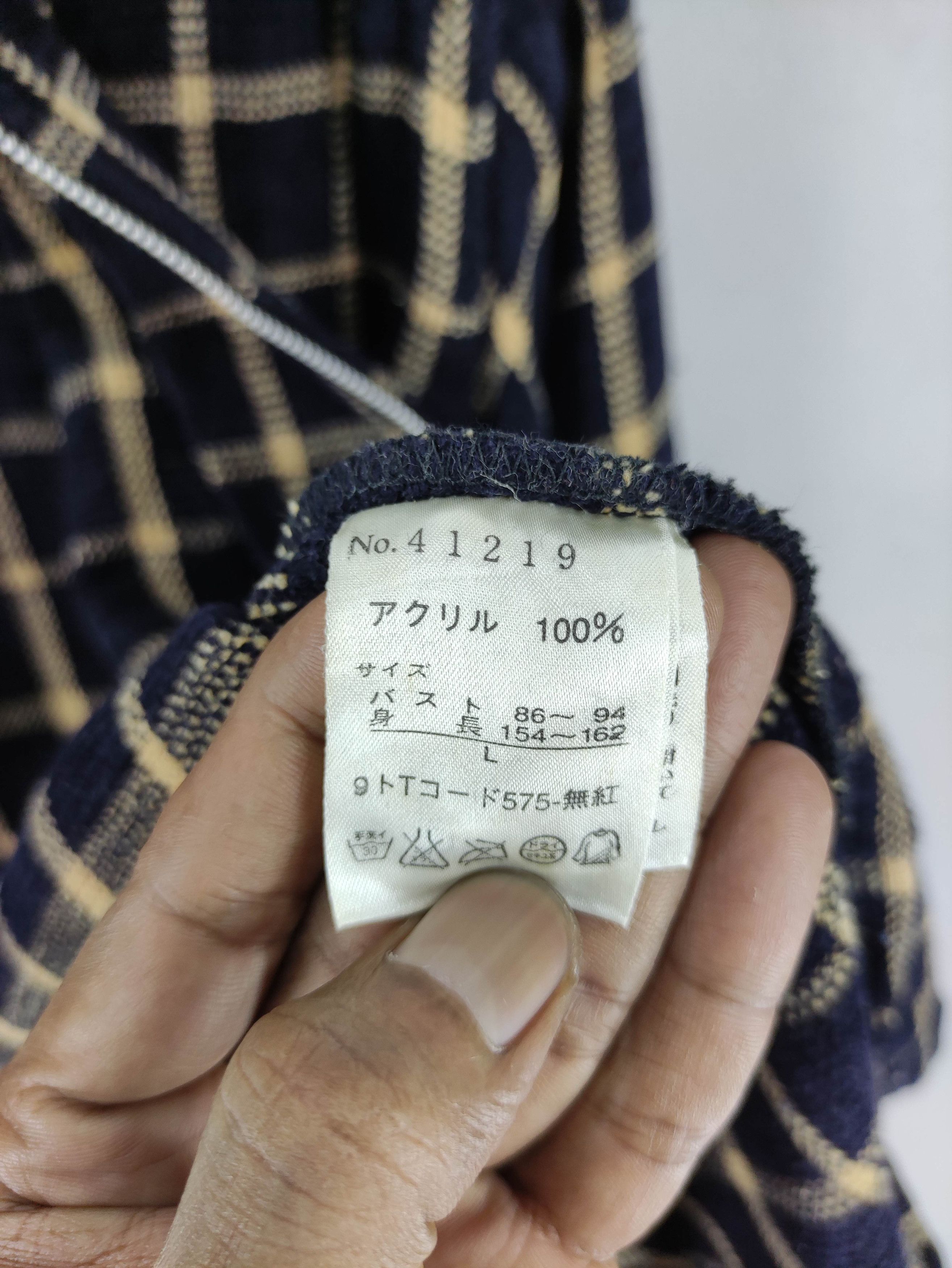 Japanese Brand Vintage Flourish Field Jacket Checkered Zipper Size US L / EU 52-54 / 3 - 5 Thumbnail