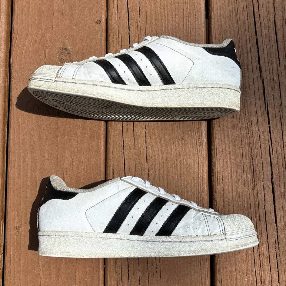 Adidas × Vintage Adidas Superstar Shelltoe Classic OG 2016 White Sneaker Size US 6 / EU 39 - 4 Thumbnail