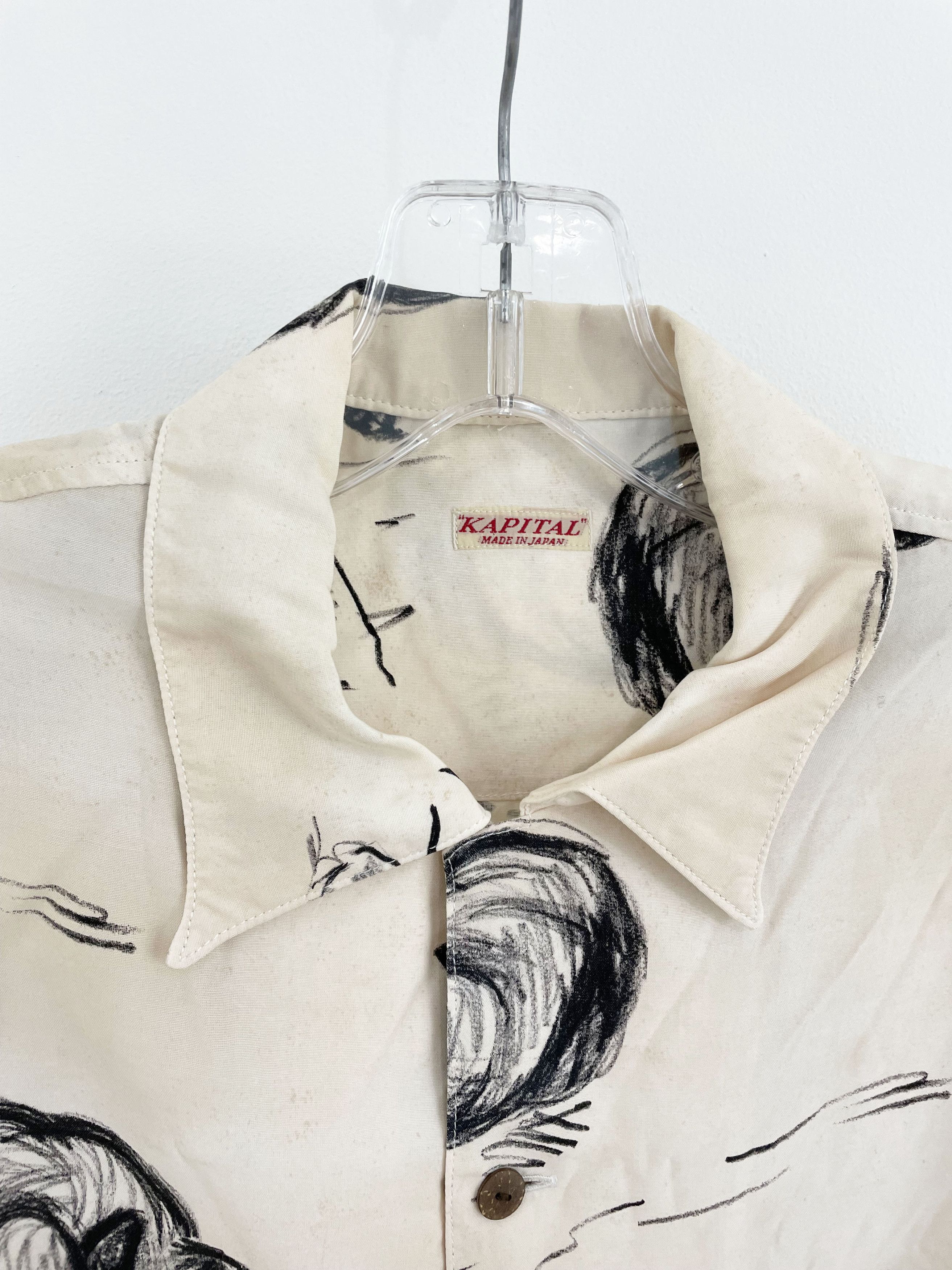 Kapital Sleepy Cat Shirt Size US L / EU 52-54 / 3 - 3 Thumbnail