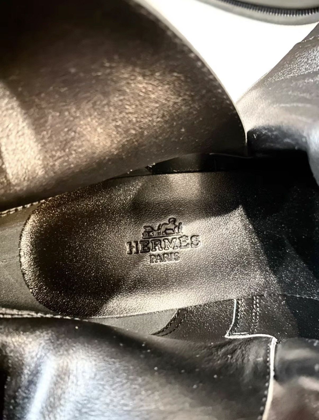 Hermes Hermès Classic Calfskin Ankle Boots with Kelly Buckle J33 Size US 7.5 / IT 37.5 - 6 Thumbnail
