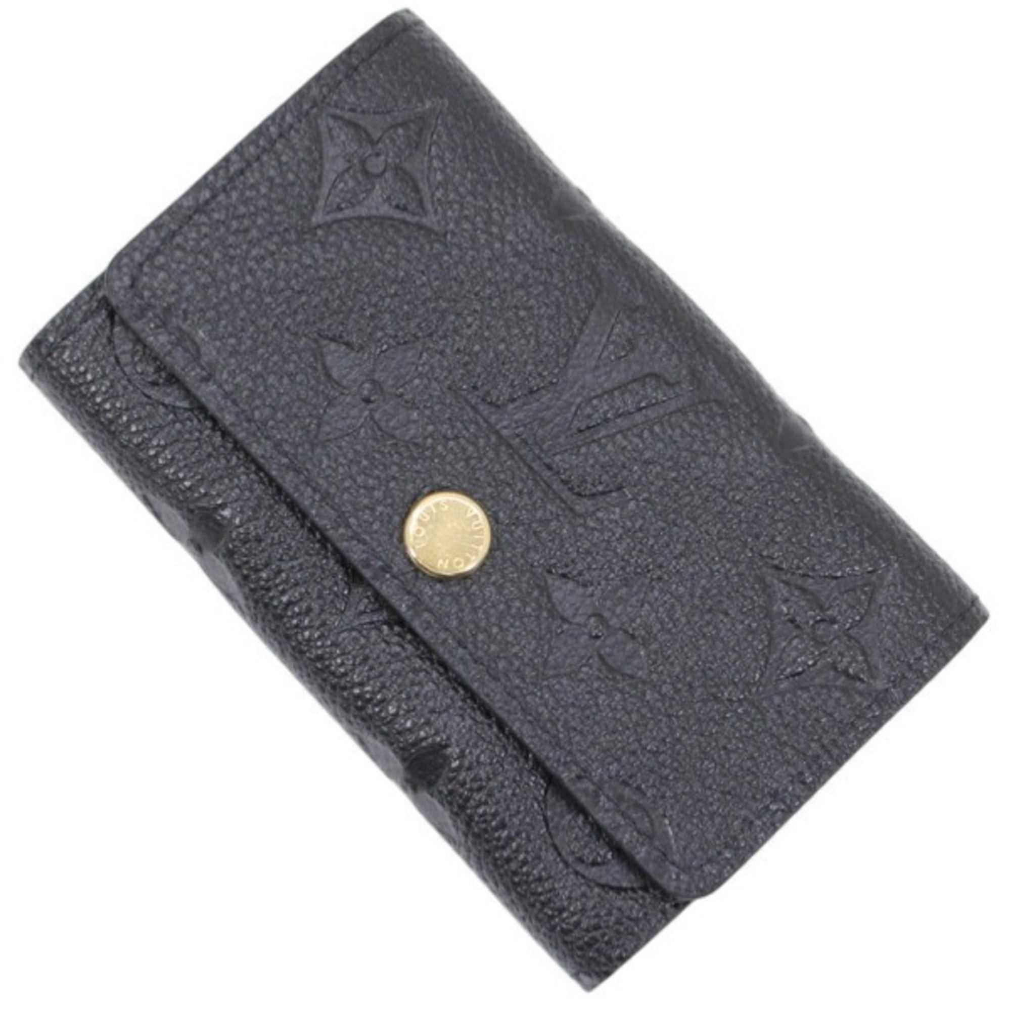 Louis Vuitton Louis Vuitton Key Case Monogram Empreinte Black Multicles 6 M64421 Leather LOUIS VUITTON Men's Women's KM3242 Size ONE SIZE - 1 Thumbnail