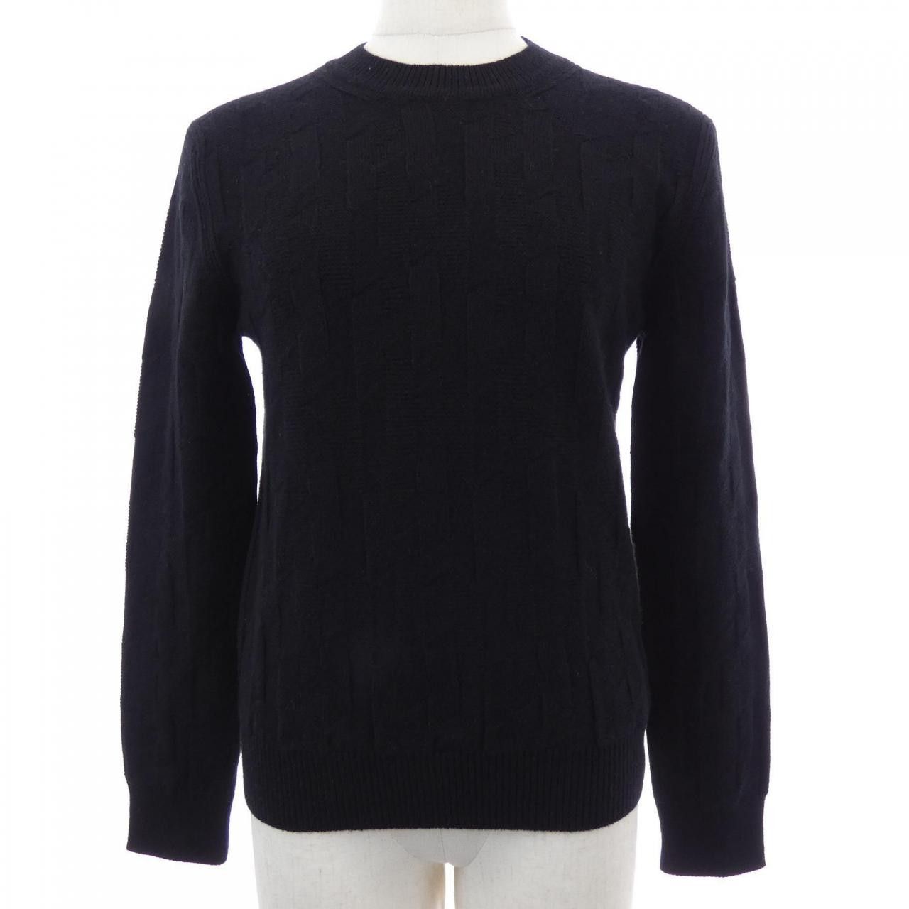 Hermes Hermes Hermes H Motif Wool Knit Top Textile Tops DUTY FREE for USA Size ONE SIZE - 1 Thumbnail