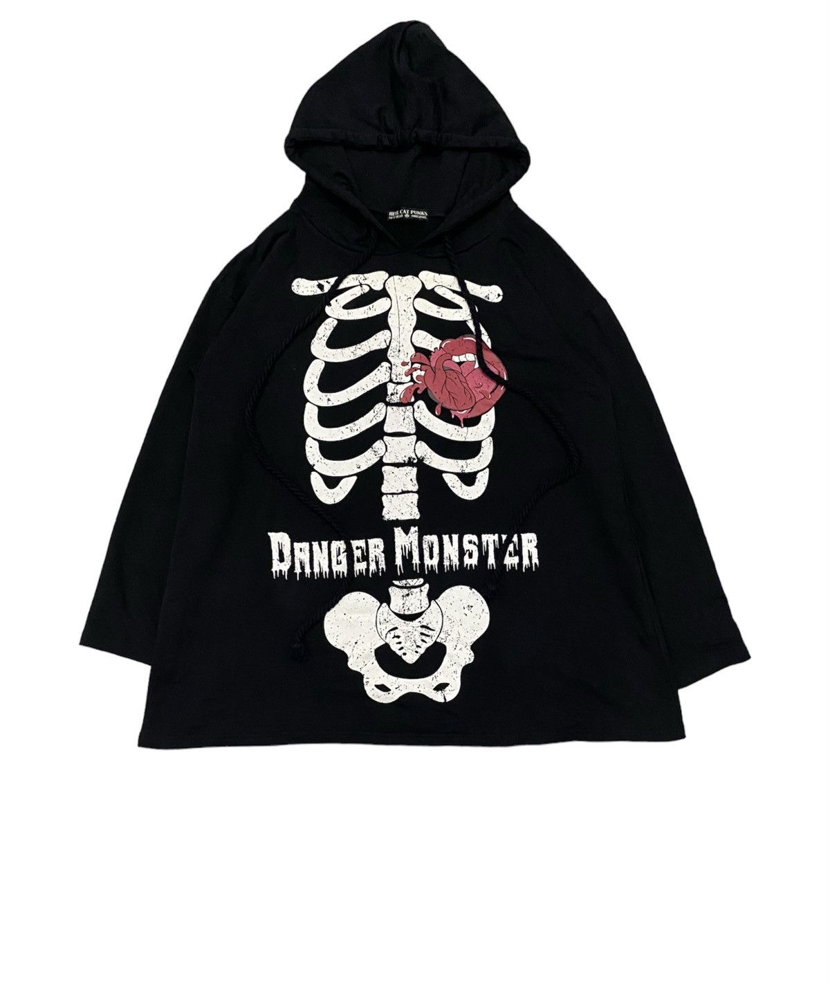 Sex Pot ReVeNGe Hell cat punk Japan Danger Monster Skull and Love oversize Size ONE SIZE - 1 Thumbnail