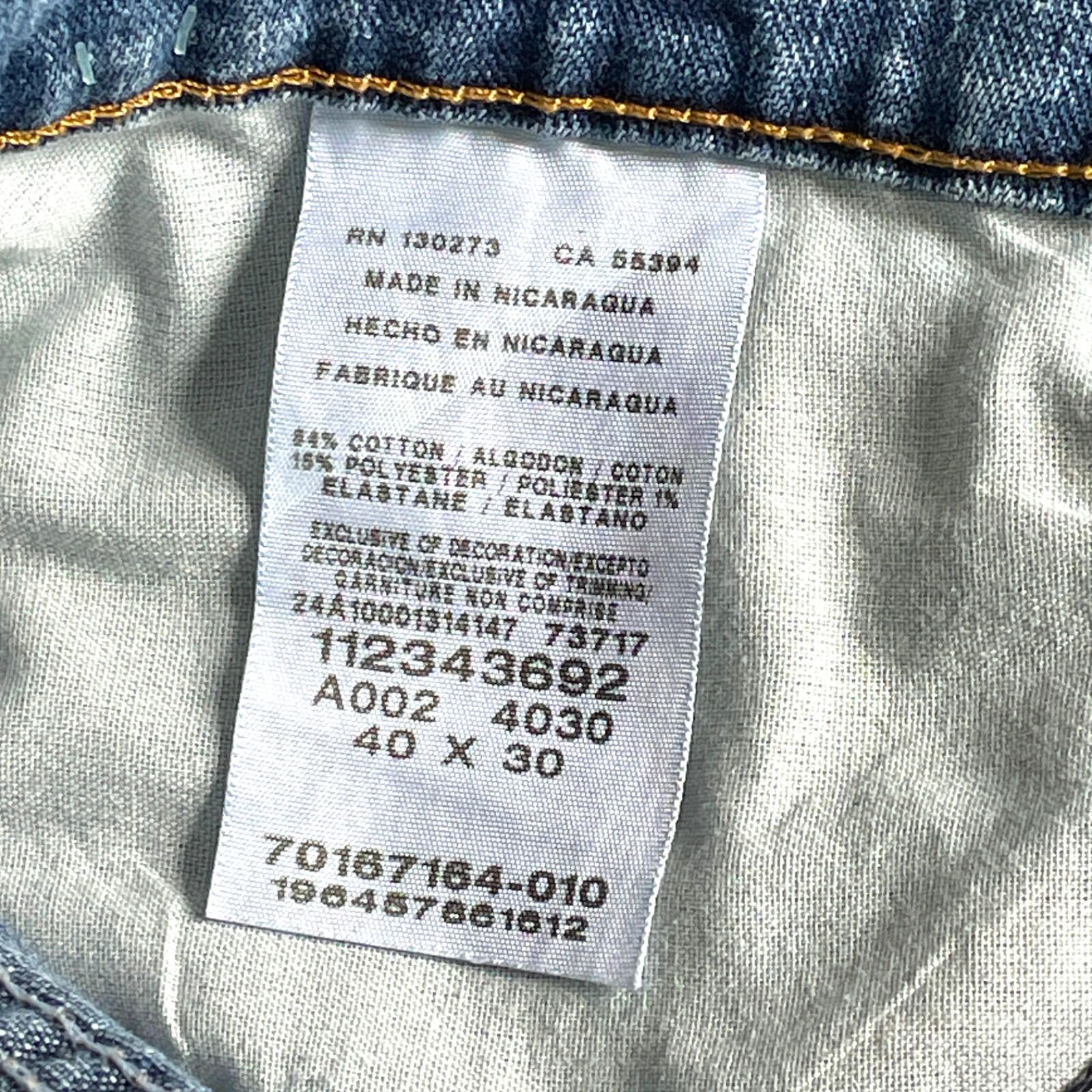 Wrangler Wrangler Relaxed Boot Jeans Mens 40x30 Blue Denim Pants Size US 40 / EU 56 - 9 Thumbnail