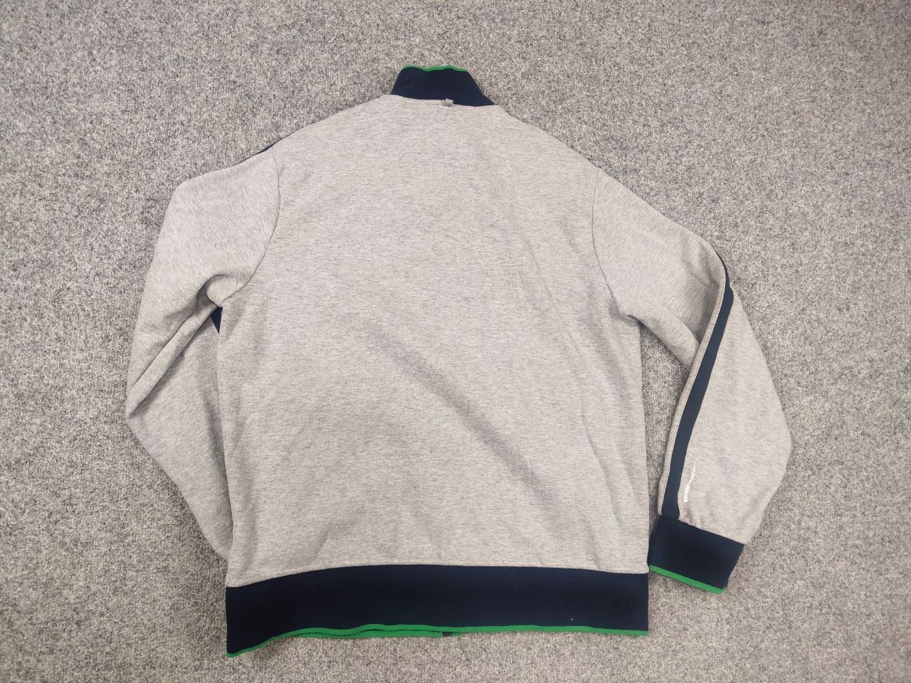 Polo Ralph Lauren Polo Sport Ralph Lauren Vintage Gray Logo Zip Track Jacket Size US L / EU 52-54 / 3 - 11 Thumbnail