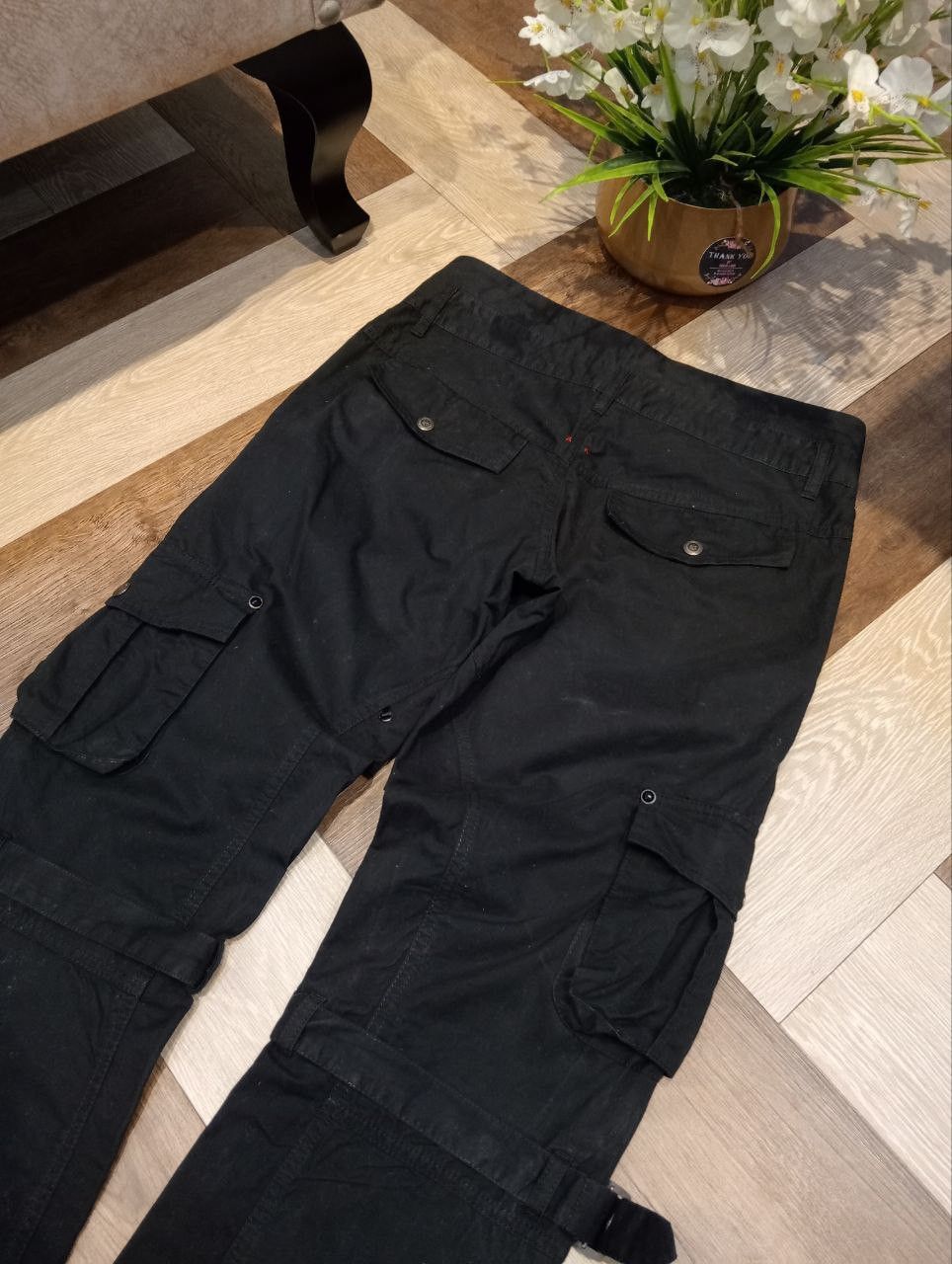 semanticdesign SEMANTIC DESIGN JAPAN BANDAGE PANTS BLACK Size US 32 / EU 48 - 9 Thumbnail