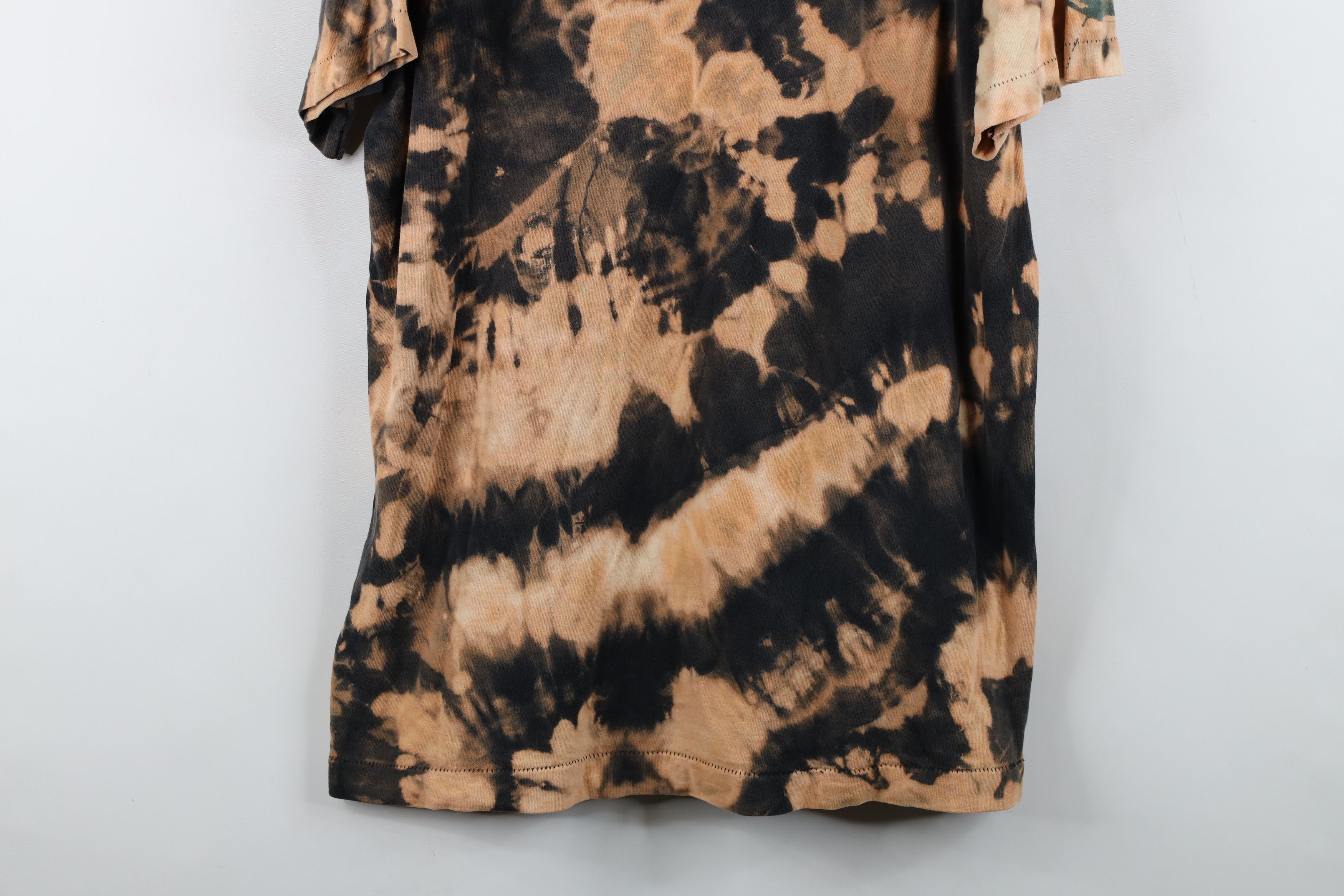 Vintage Vintage 90s Streetwear Blank Acid Wash Cotton T-Shirt USA Size US L / EU 52-54 / 3 - 14 Thumbnail