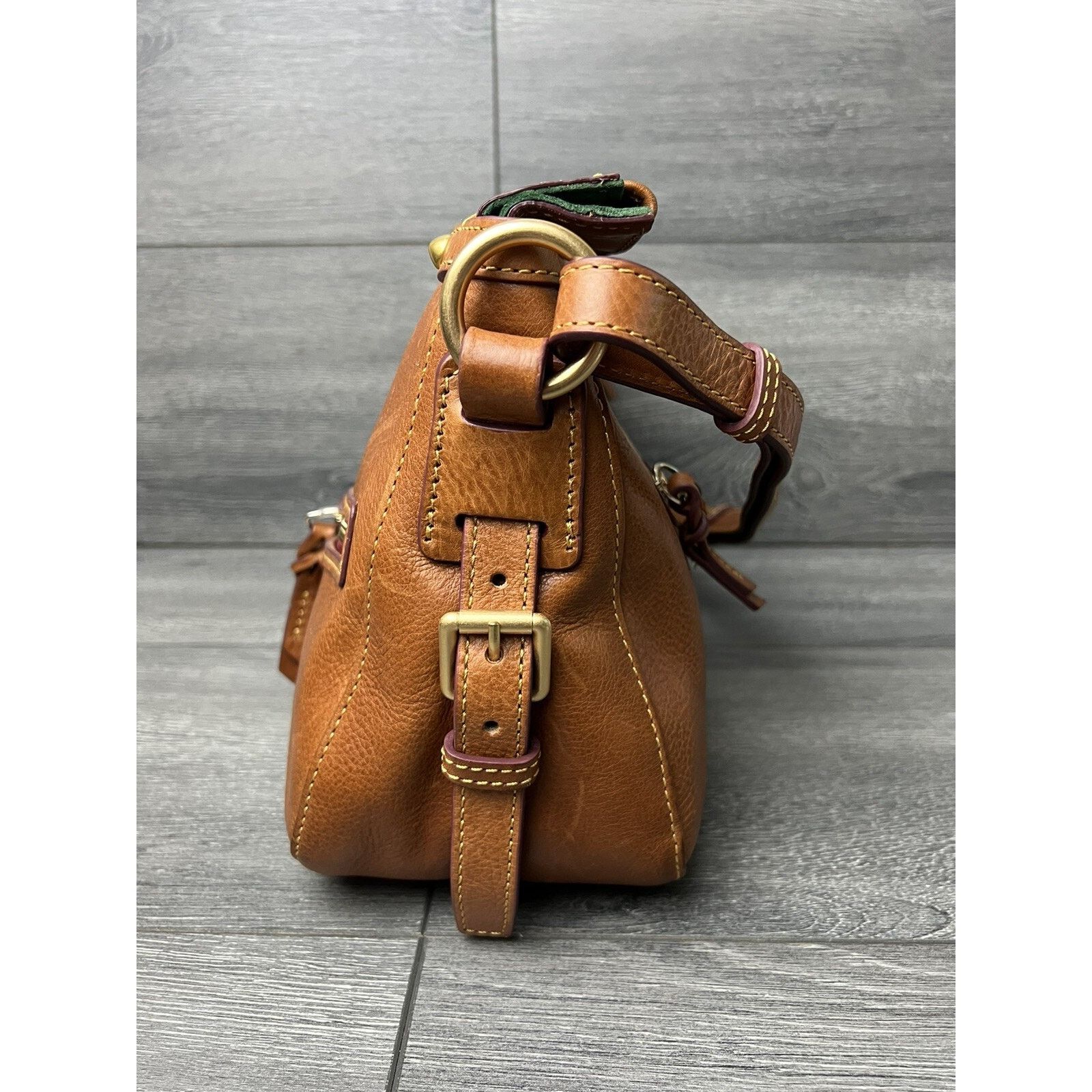 Dooney & Bourke Dooney & Bourke Eas/Wes Zip Sac natura color satchel A459964 Size ONE SIZE - 5 Thumbnail