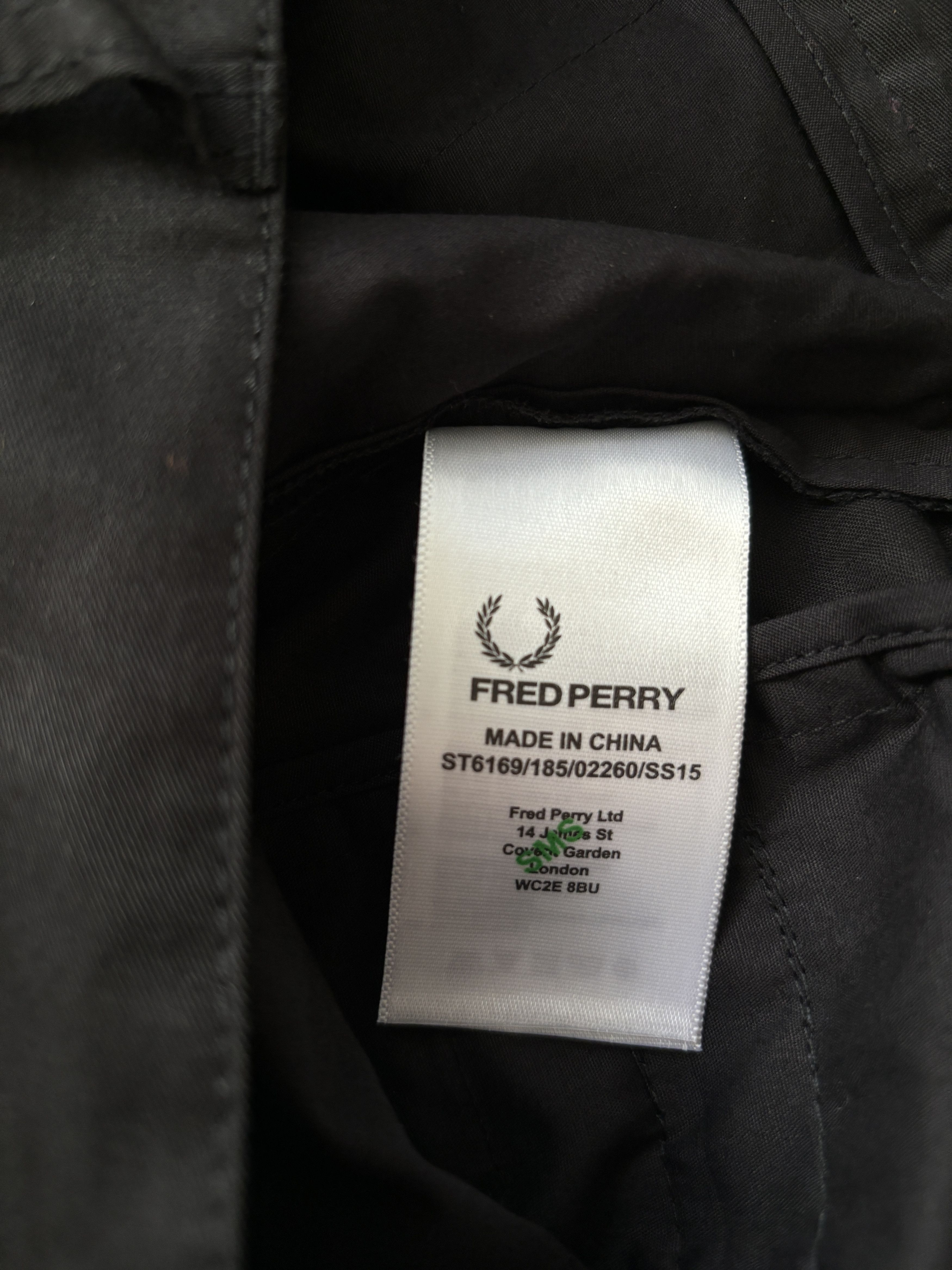 Fred Perry × Raf Simons ⚡️QUICK SALE⚡️Raf Simons x Fred Perry Black Pants Trousers Size US 32 / EU 48 - 4 Thumbnail