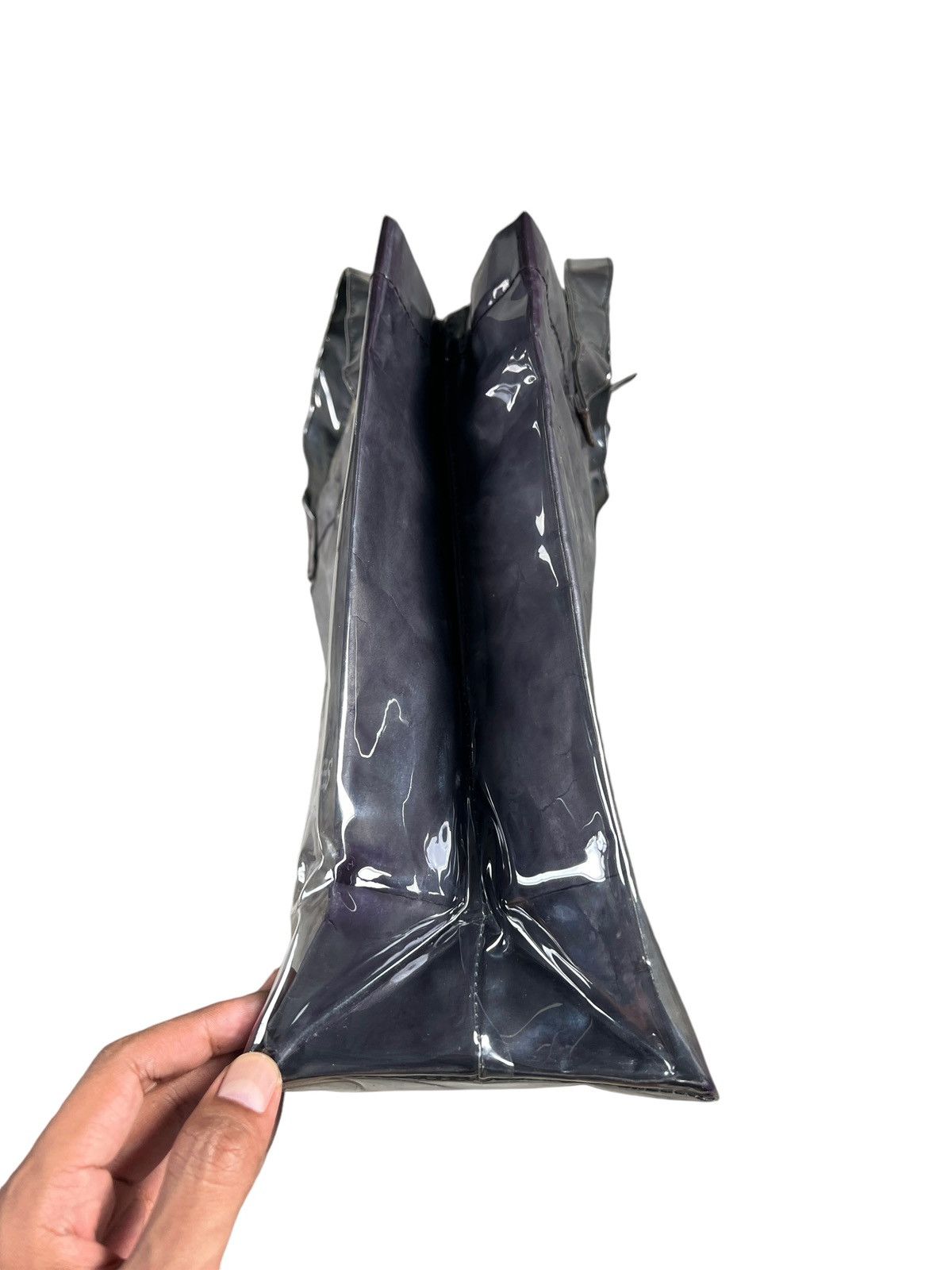 Comme des Garcons Comme des Garçons Black Market PVC Paper Tote Bag Size ONE SIZE - 9 Thumbnail