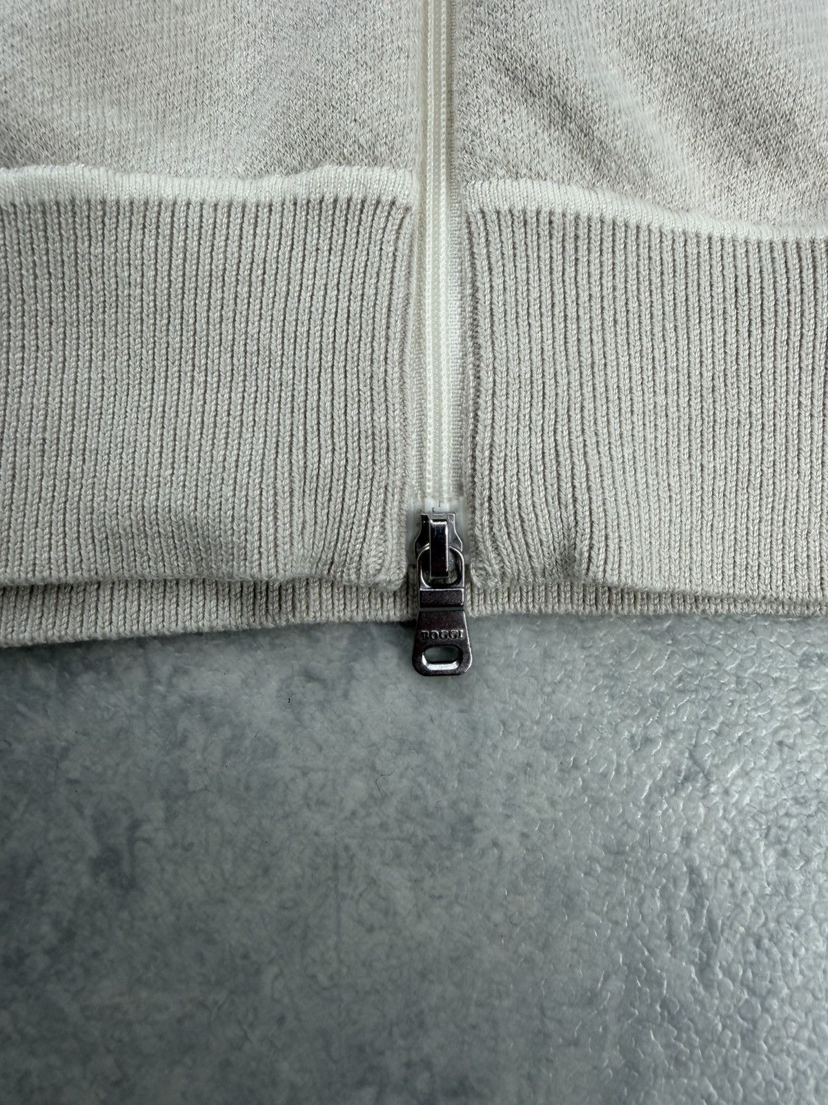Boggi Boggi Milano Cotton Silk Cashmere Zip Cardigan S Size US S / EU 44-46 / 1 - 4 Thumbnail