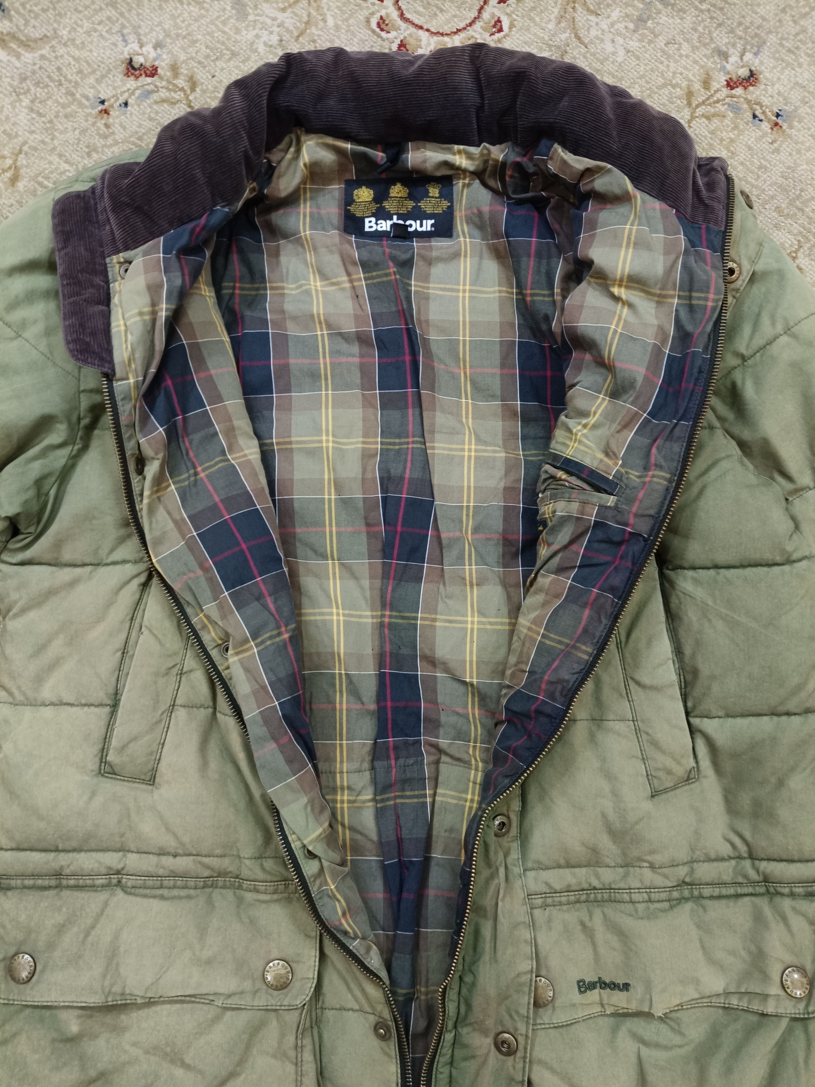 Barbour Barbour Tartan Puffer Jacket Size US L / EU 52-54 / 3 - 9 Thumbnail