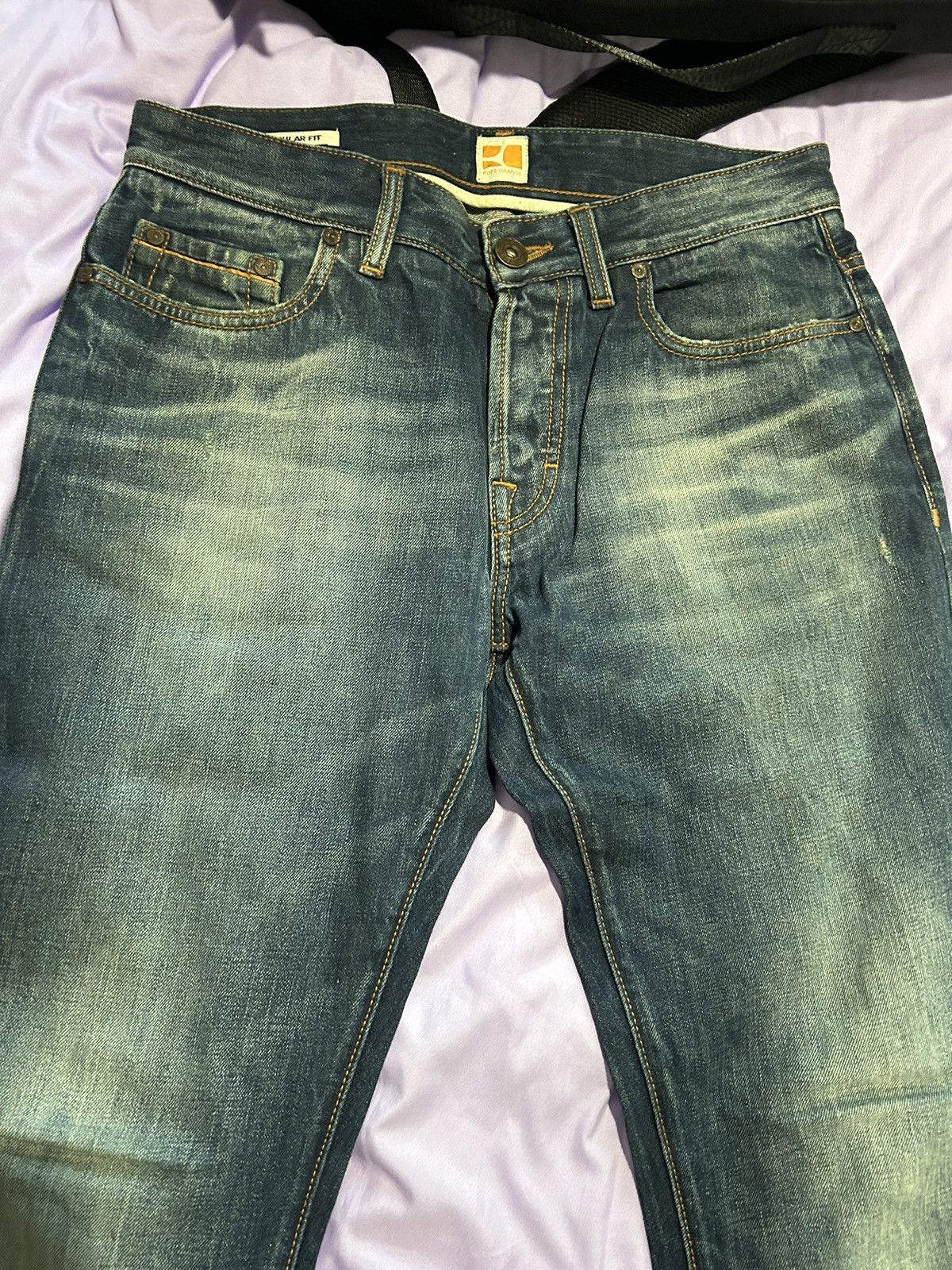 Designer × Hugo Boss Boss Orange regular fit jeans Size US 32 / EU 48 - 2 Thumbnail