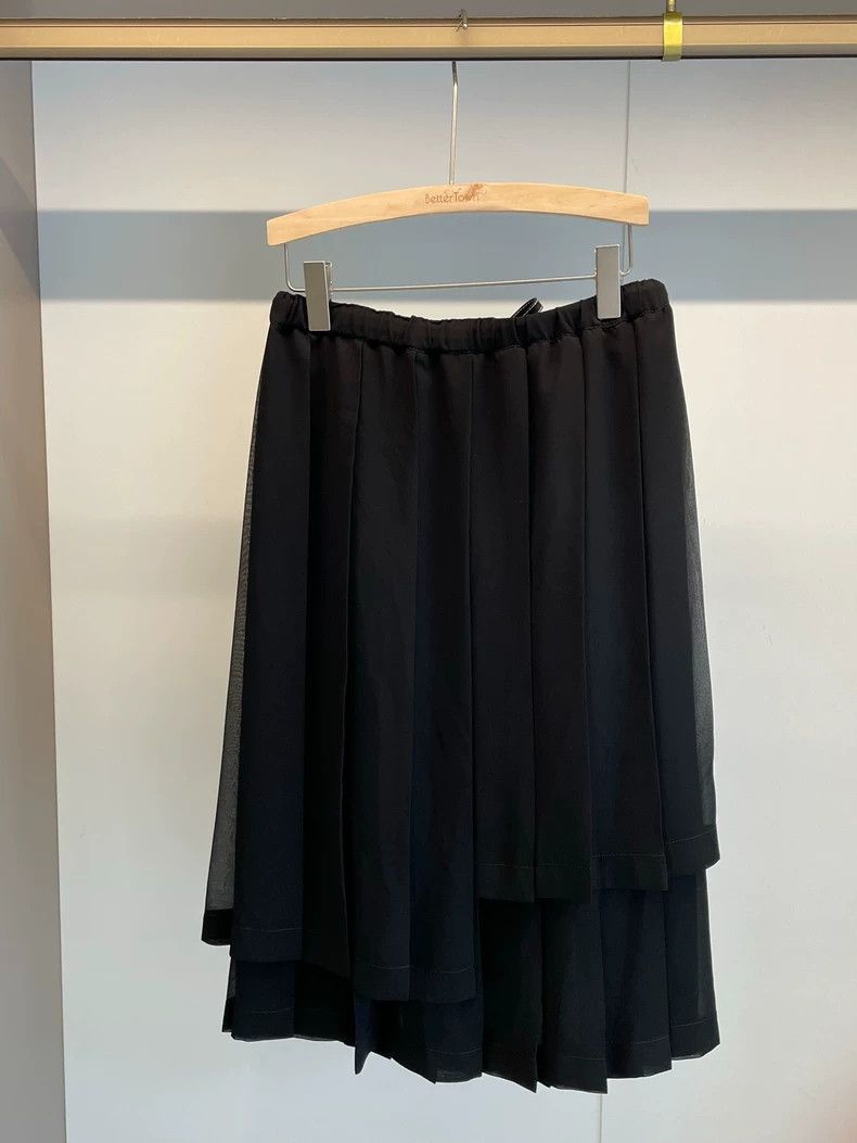 Loewe LOEWE sizeXS Black polyester pleated skirt Size 26" / US 2 / IT 38 - 2 Thumbnail